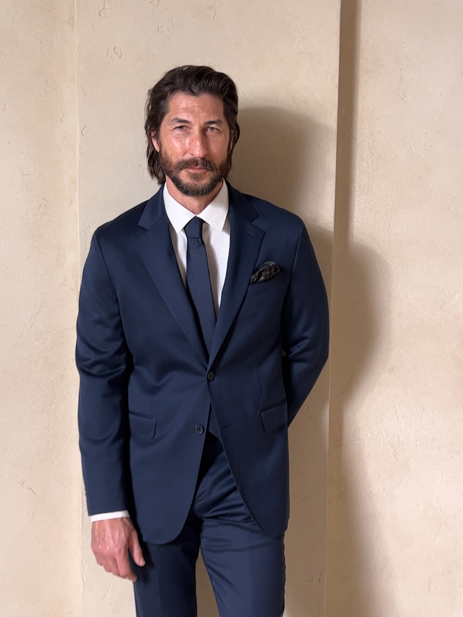 Image number 2 showing, Modern Classic Satin Suit Jacket