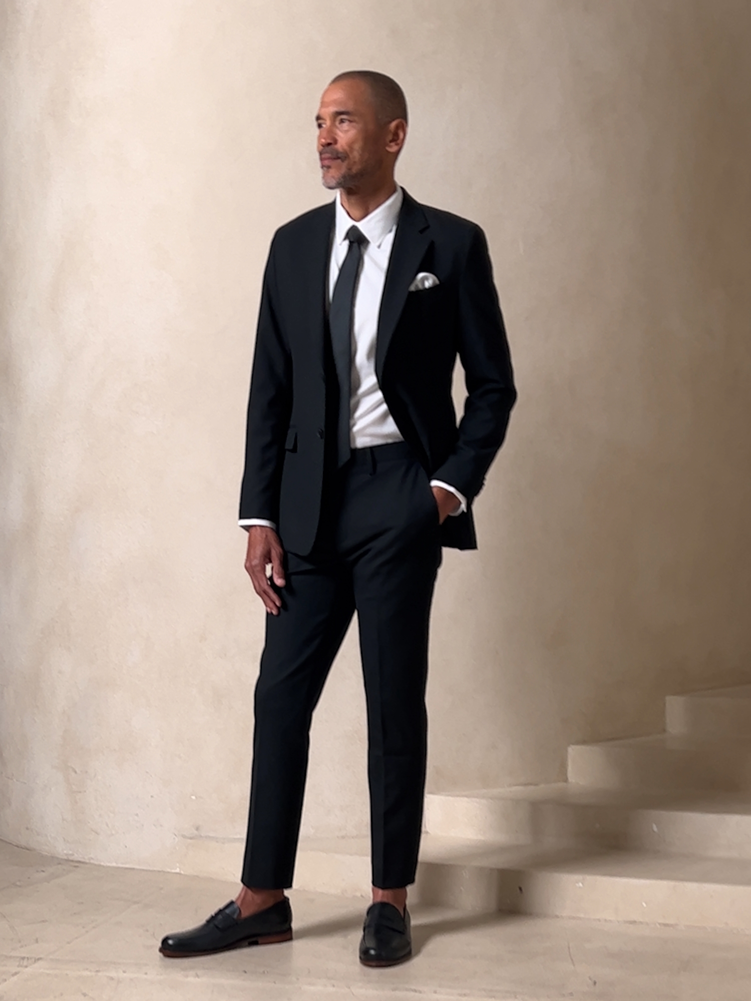 Image number 2 showing, Modern Classic Plain Weave Suit Trouser