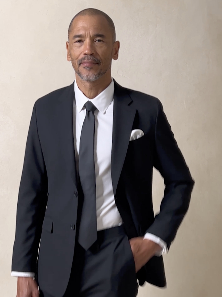 Image number 2 showing, Modern Classic Plain Weave Suit Jacket