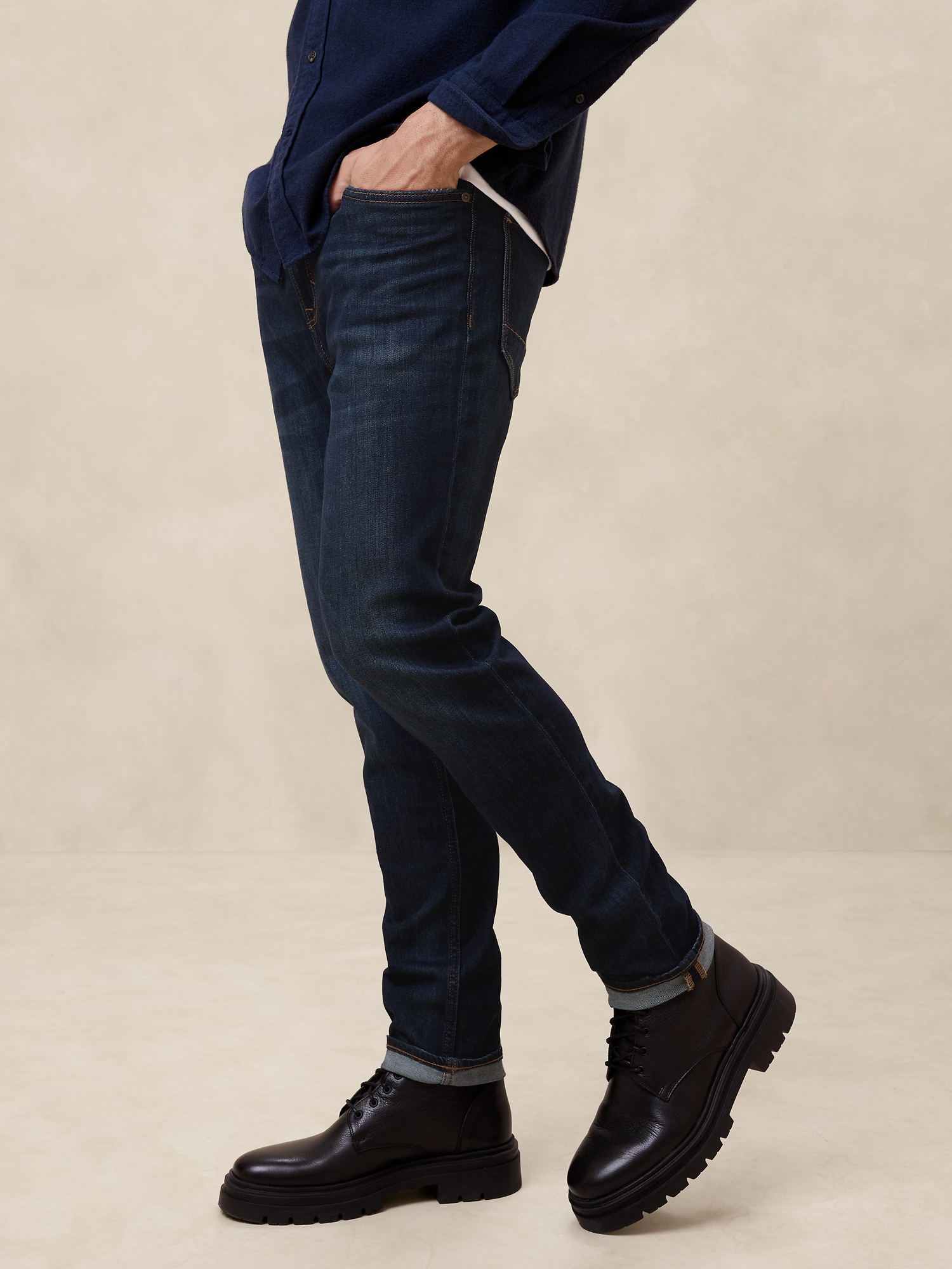 Image number 3 showing, Slim Travel Jean