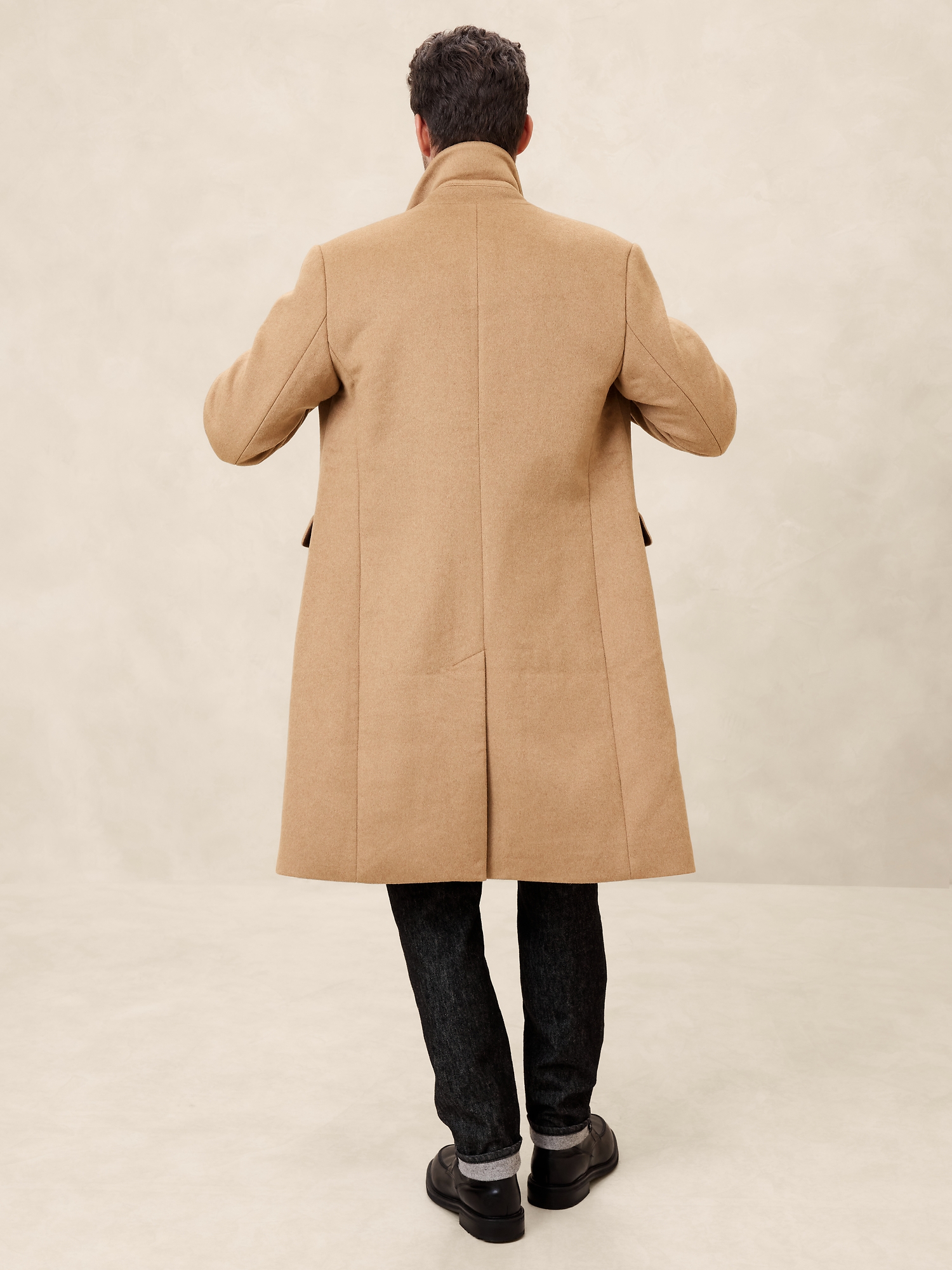 Gap factory wool blend coat best sale