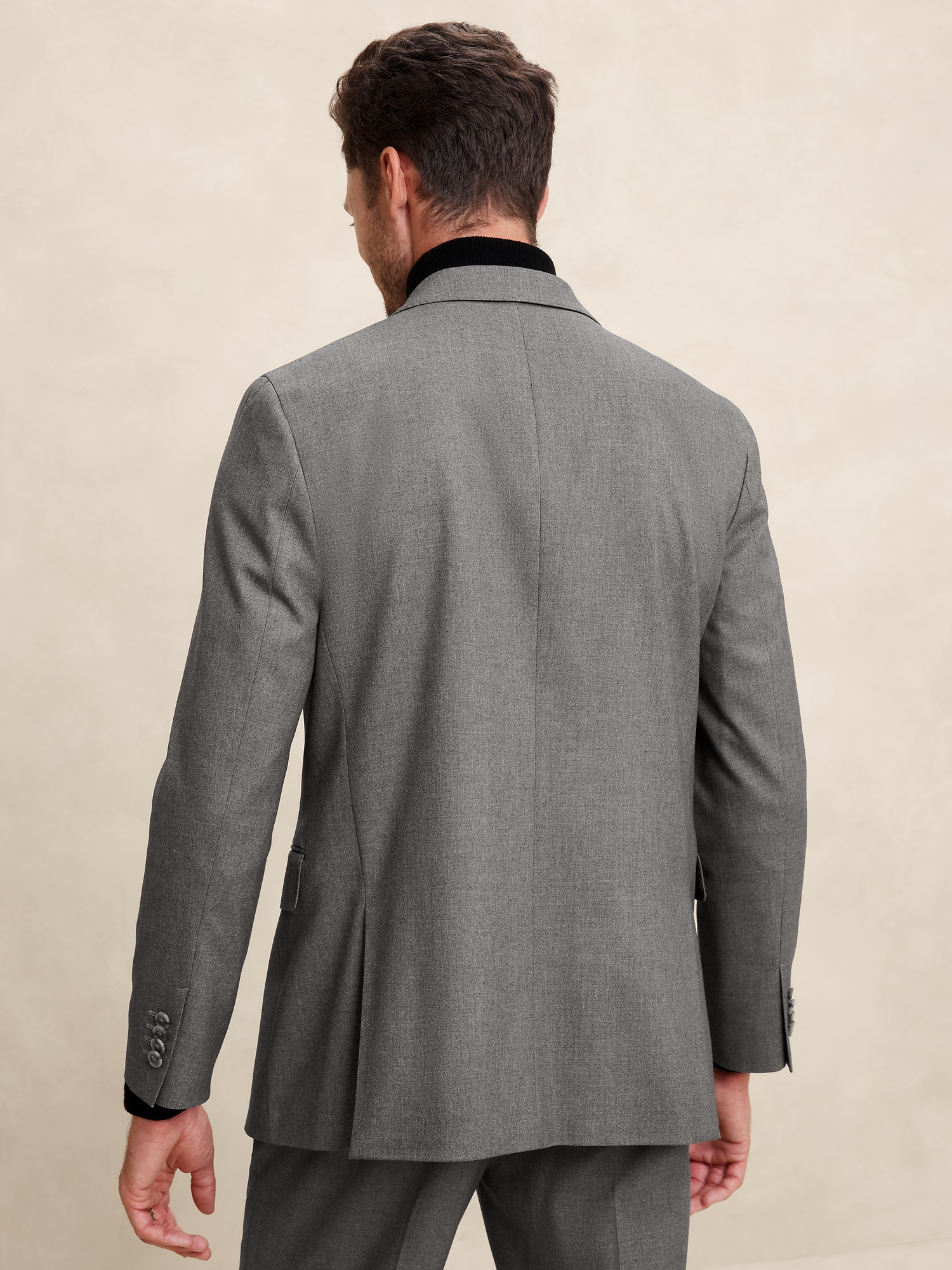 Modern Classic Crosshatch Suit Jacket