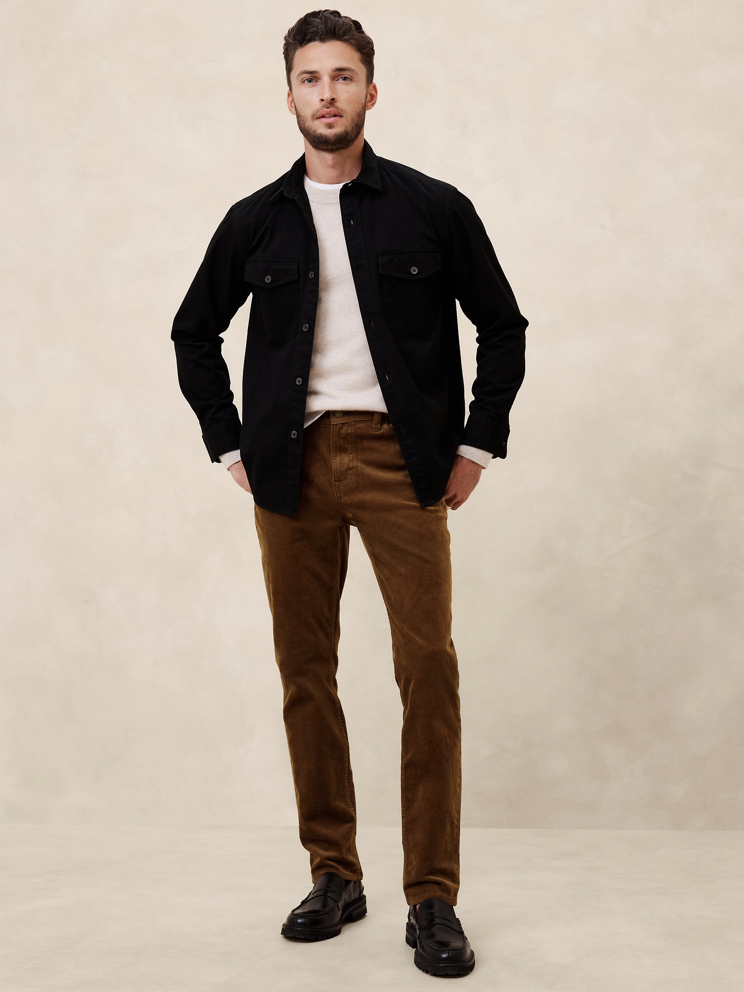 Slim Travel Corduroy Pant