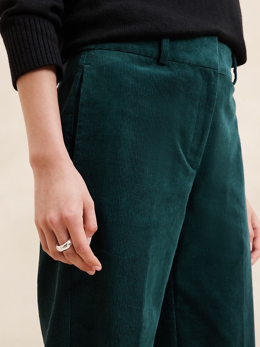 Corduroy Straight Trouser | Banana Republic Factory