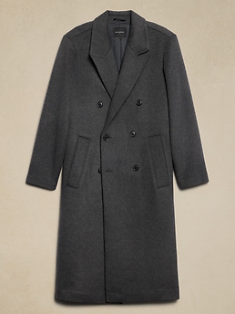 Double Breasted Topcoat | Banana Republic Factory