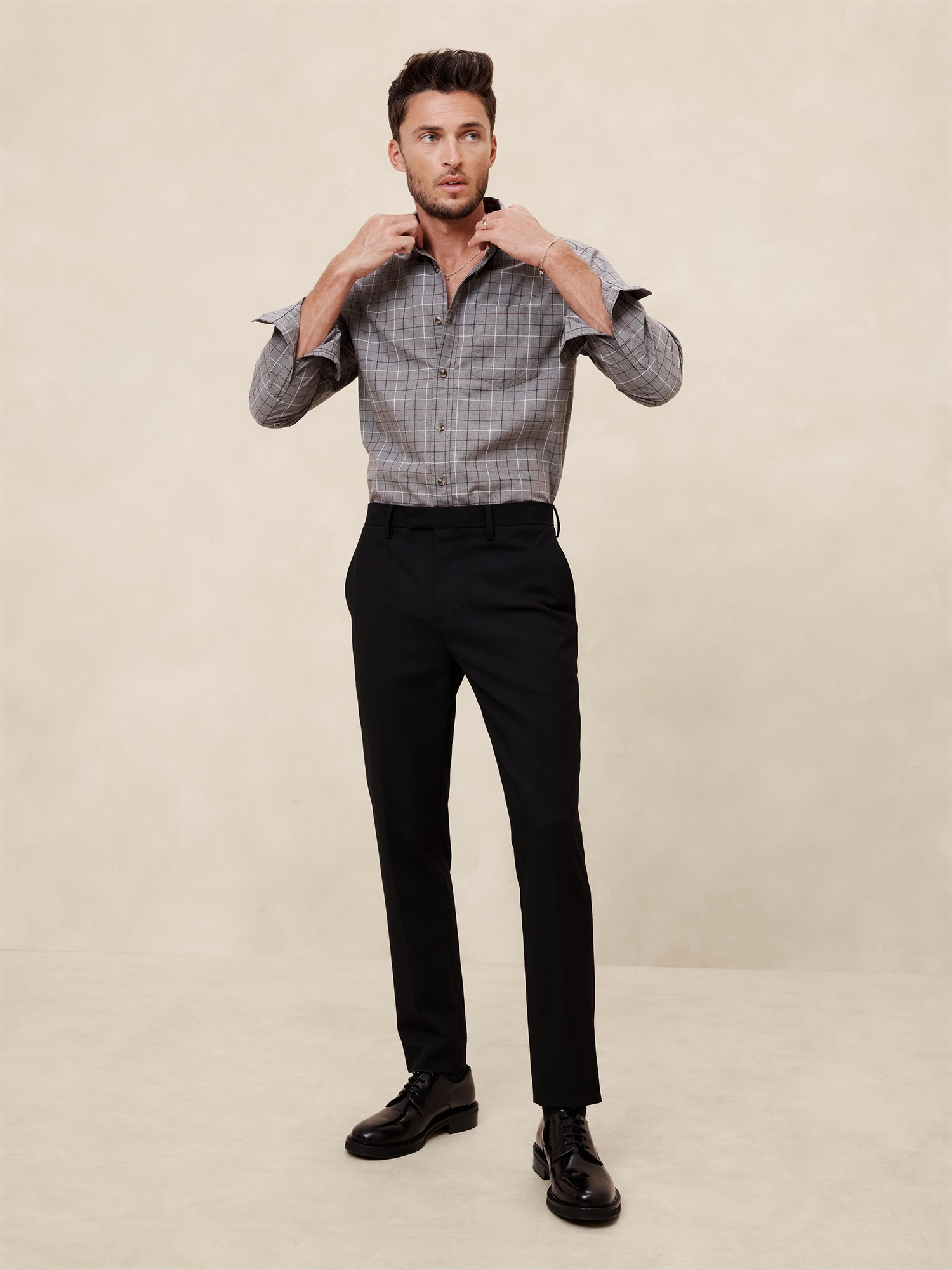 Slim Softwash Cotton Shirt