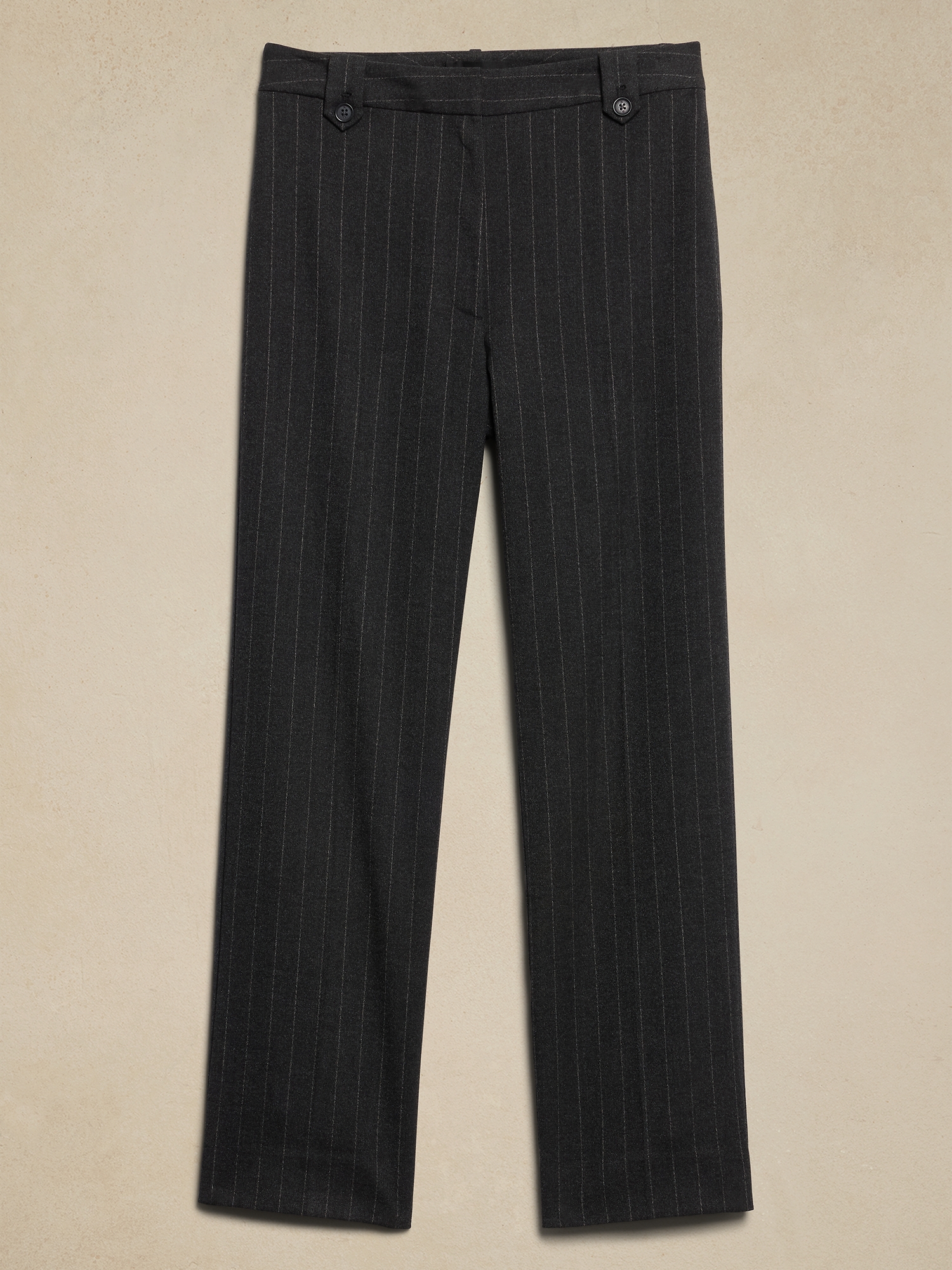 Flannel Straight Trouser