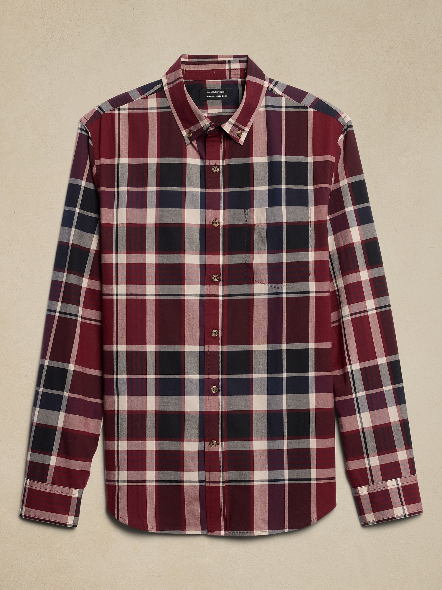 Slim Softwash Cotton Shirt