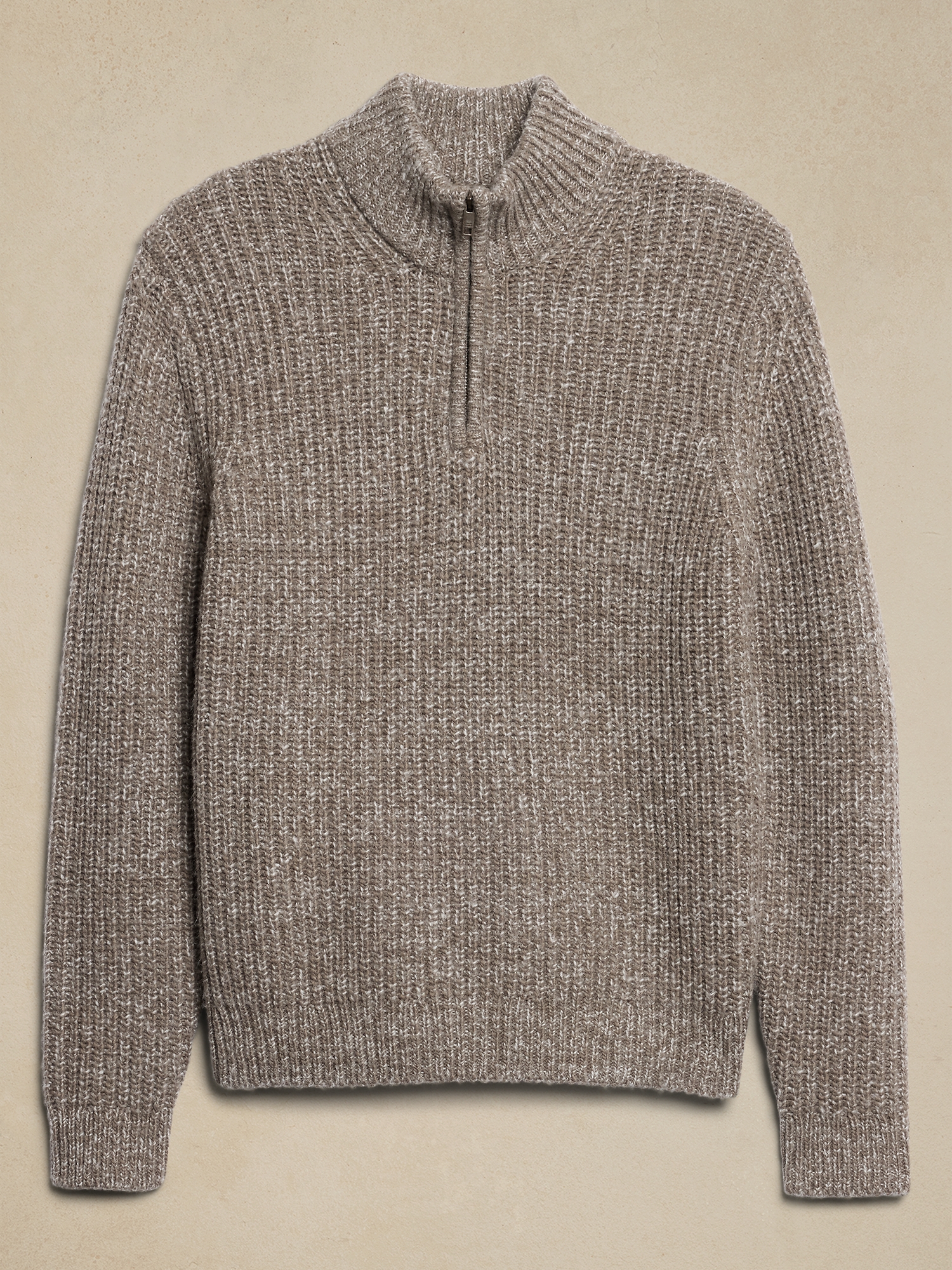 Image number 4 showing, Marled Half-Zip Sweater