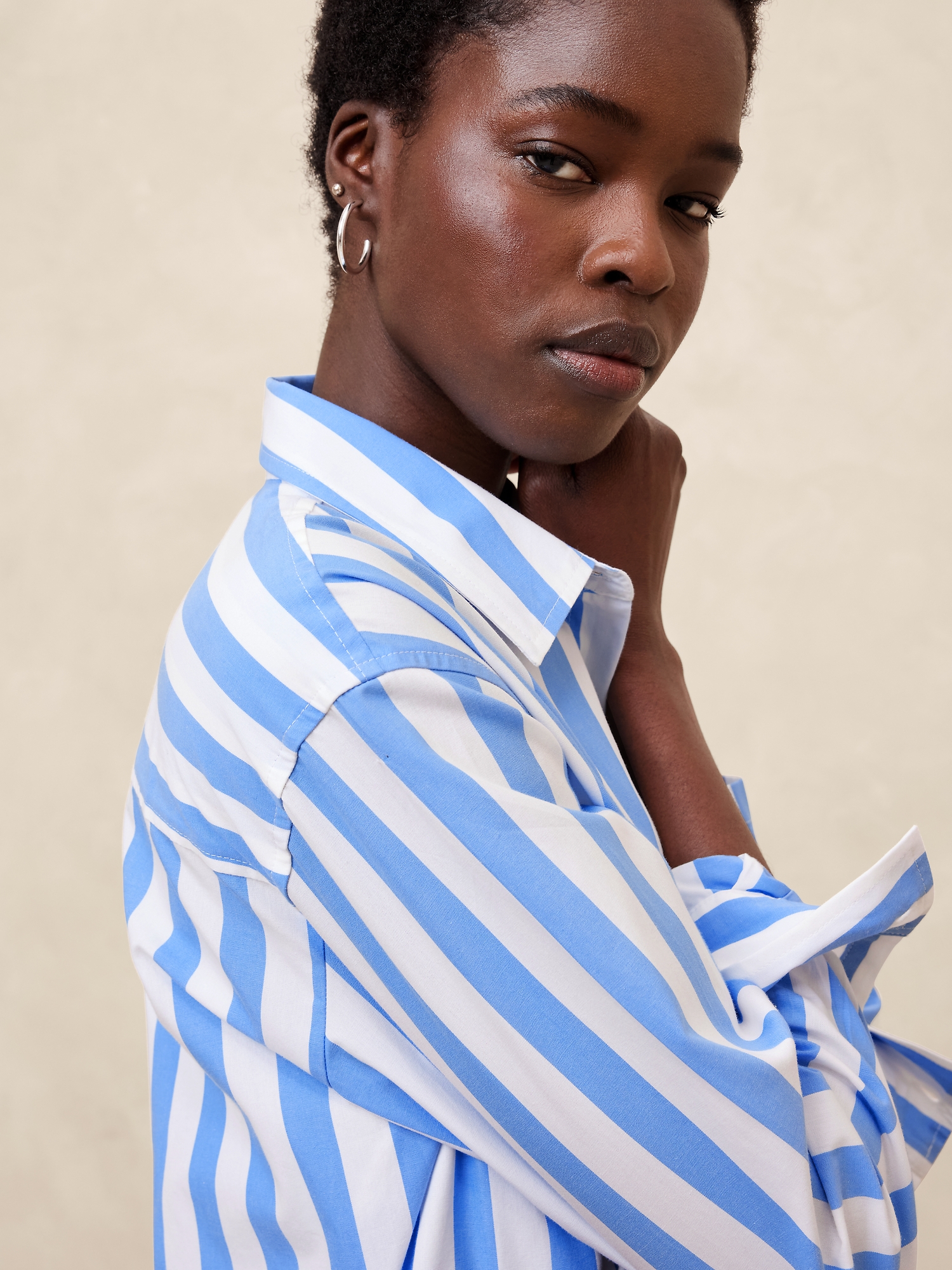 Image number 6 showing, Classic Linen-Blend Shirt