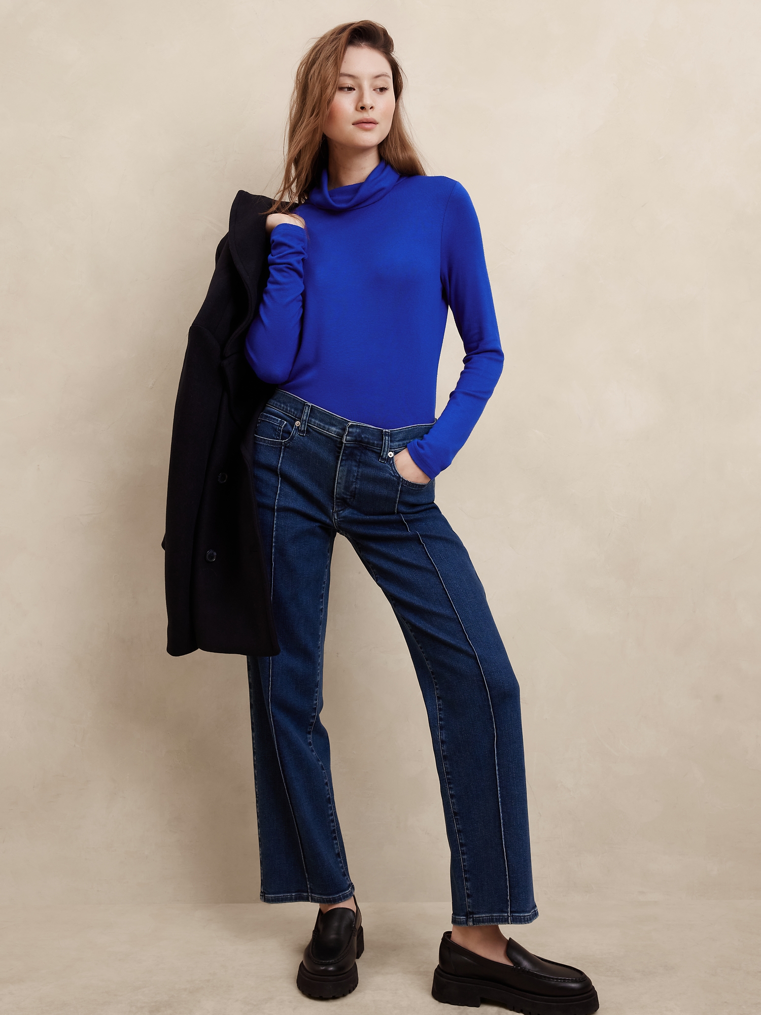 Soft Luxe Turtleneck Top