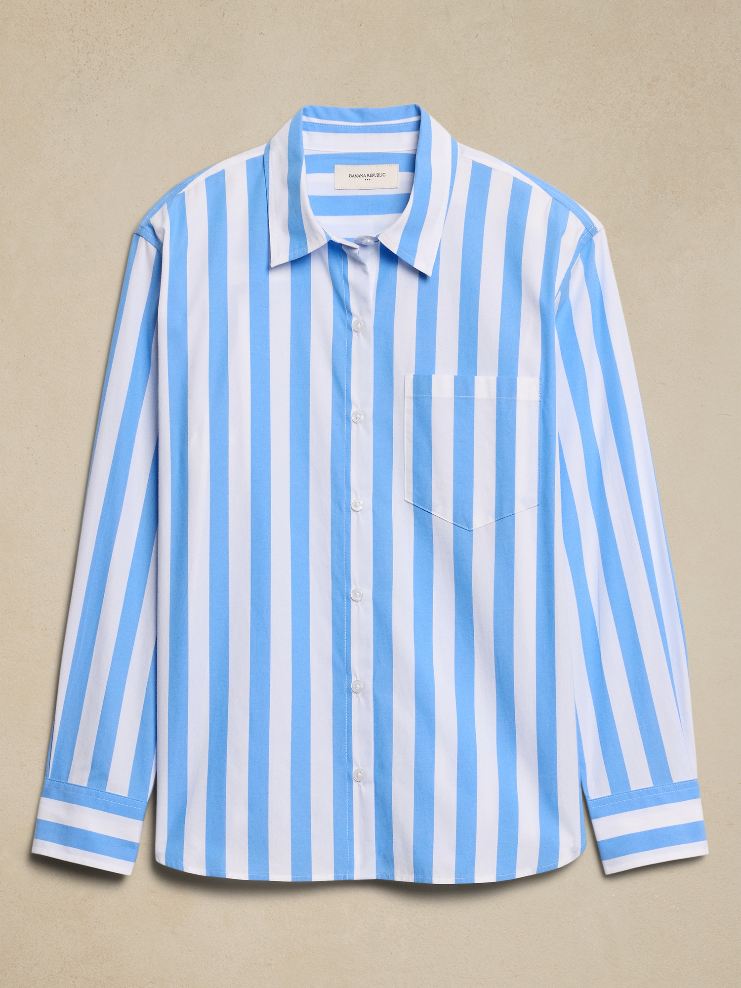 Image number 7 showing, Classic Linen-Blend Shirt