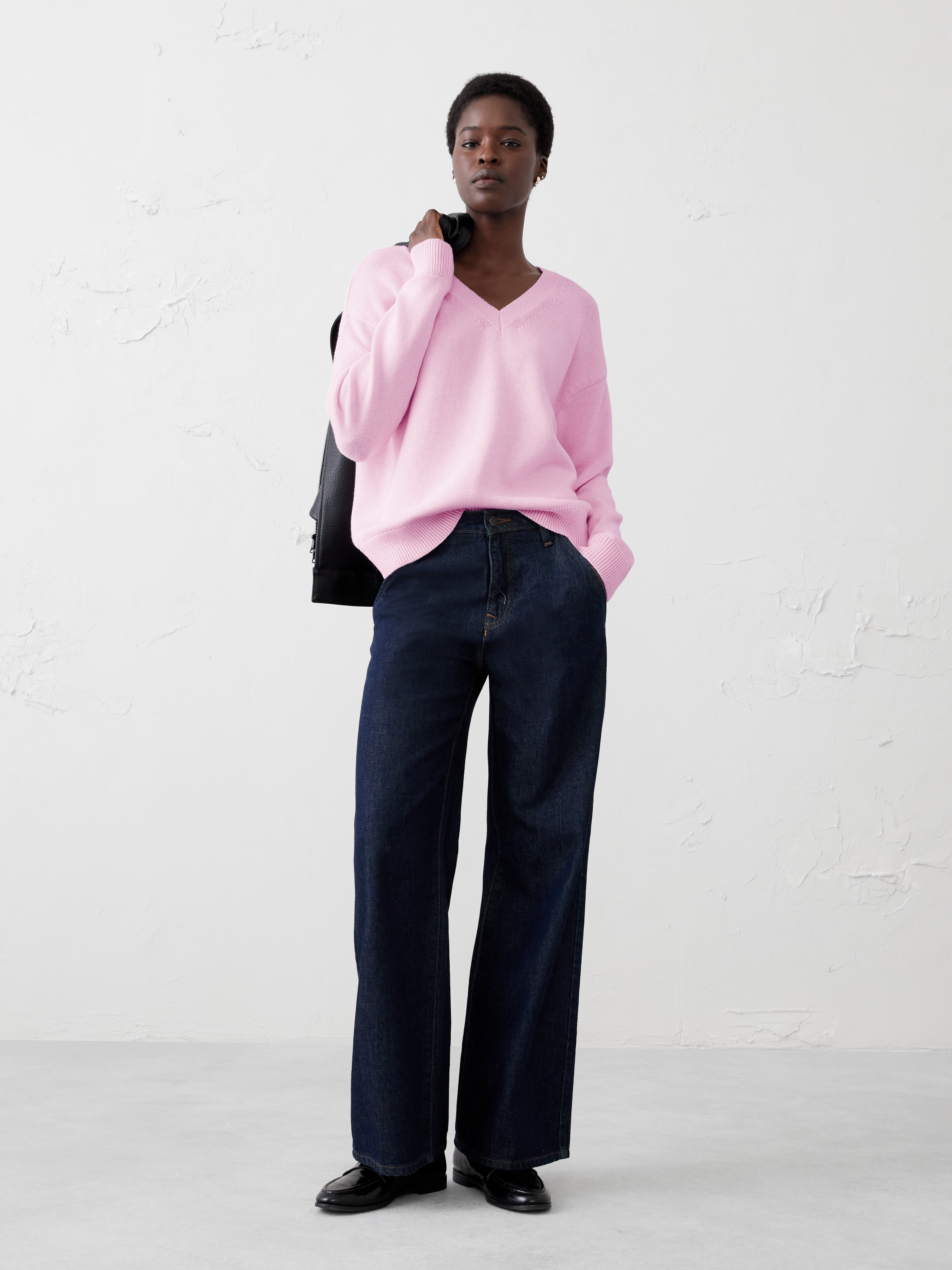 V-Neck Pullover Sweater | Banana Republic Factory