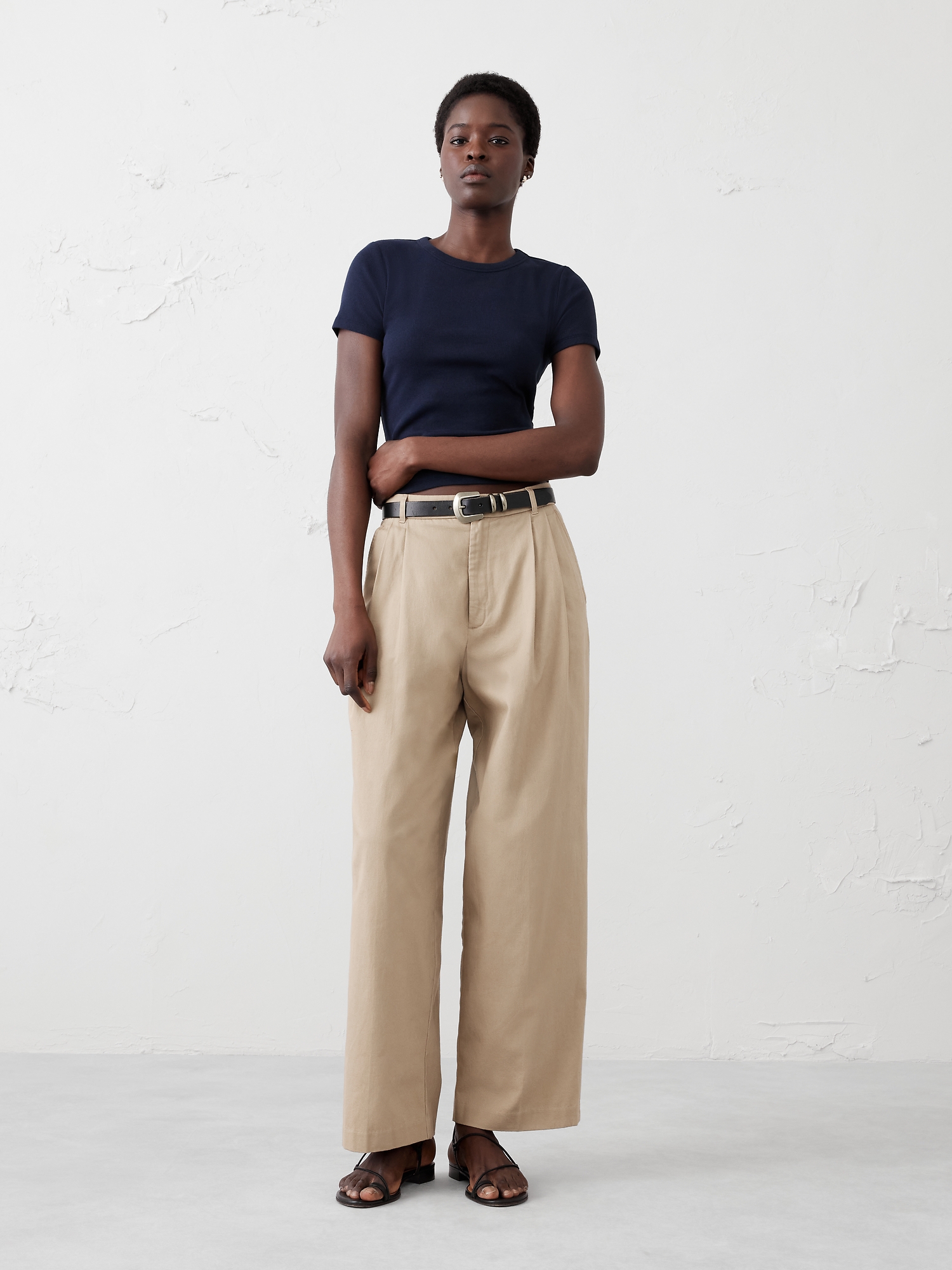 Image number 1 showing, Ribbed T-Shirt