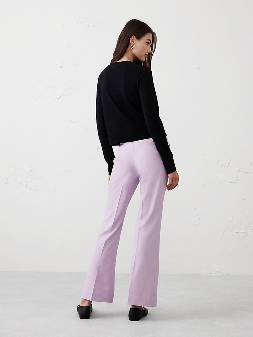 ★SCULPTOR★ Classic Bootcut Pants Black SC23A480BK Bootcut Sculpted Pant | Banana Republic Factory