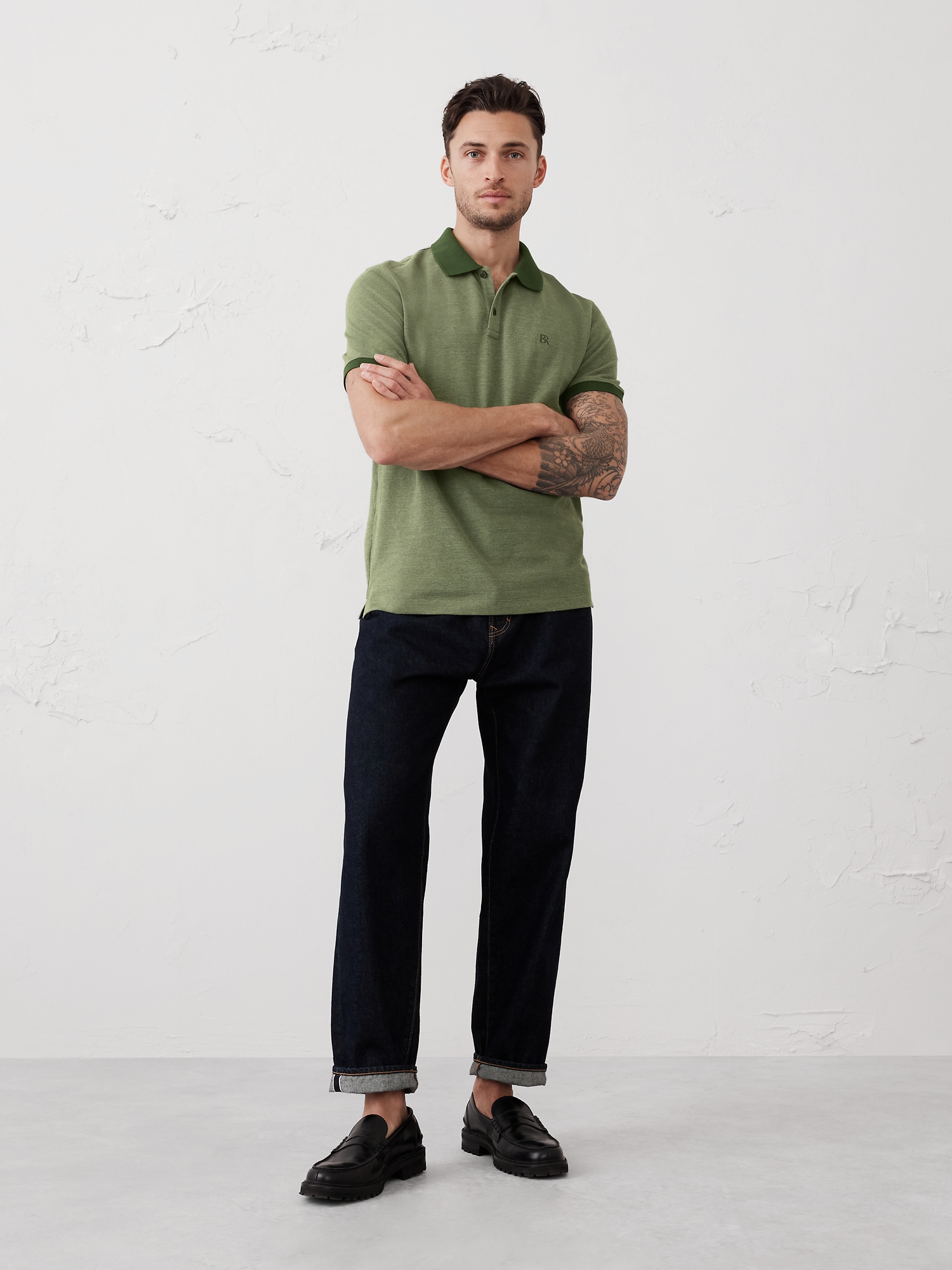 Cotton Pique Polo