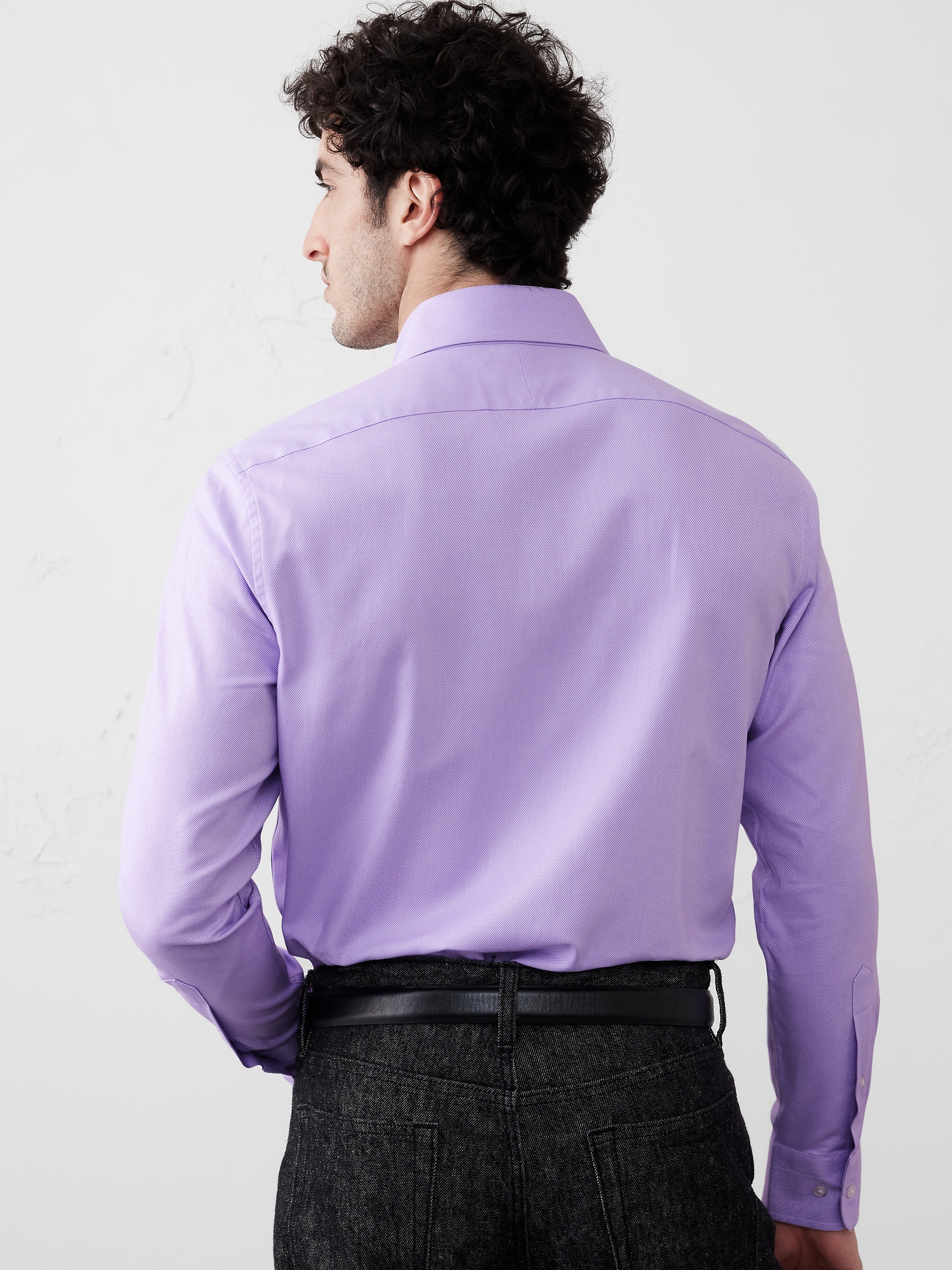 Image number 2 showing, Slim-Fit Dobby Dress Shirt