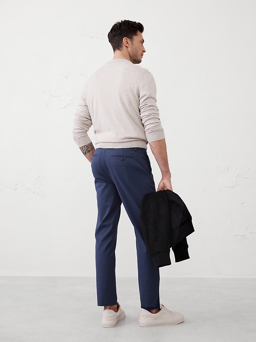 BANANATIME シルク100 TAPERED 2 PANT BASKET Slim Tapered Pant | Banana Republic Factory