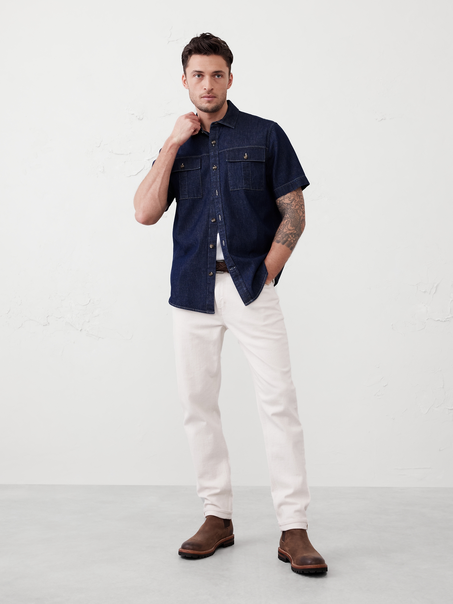 Image number 1 showing, Authentic Indigo Shirt
