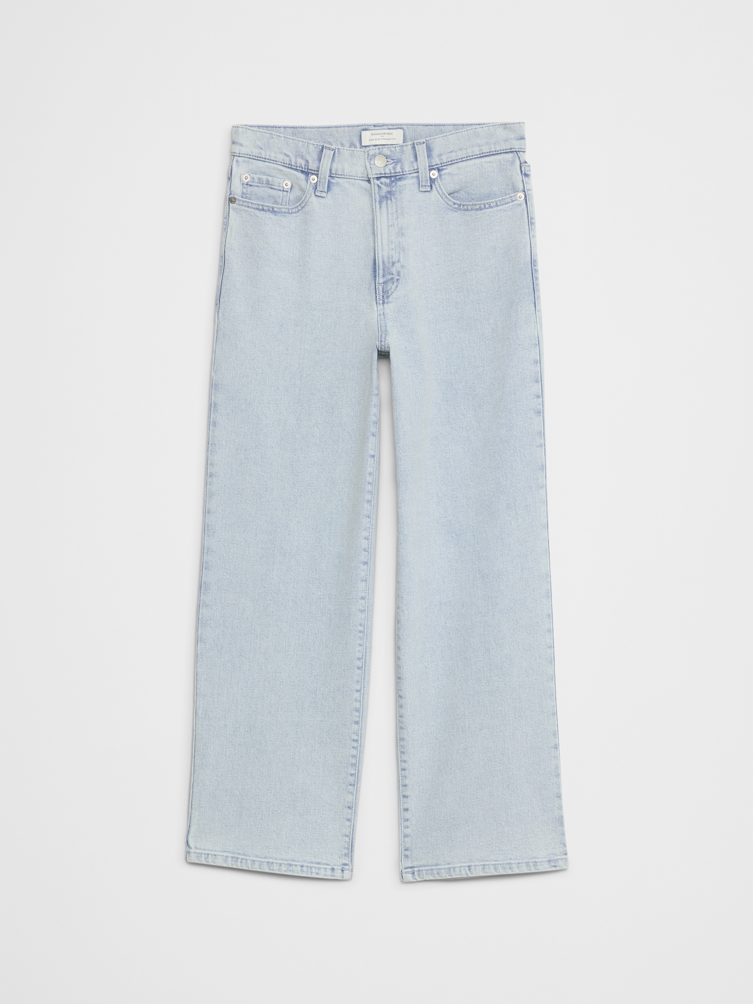 High-Rise Straight Jean