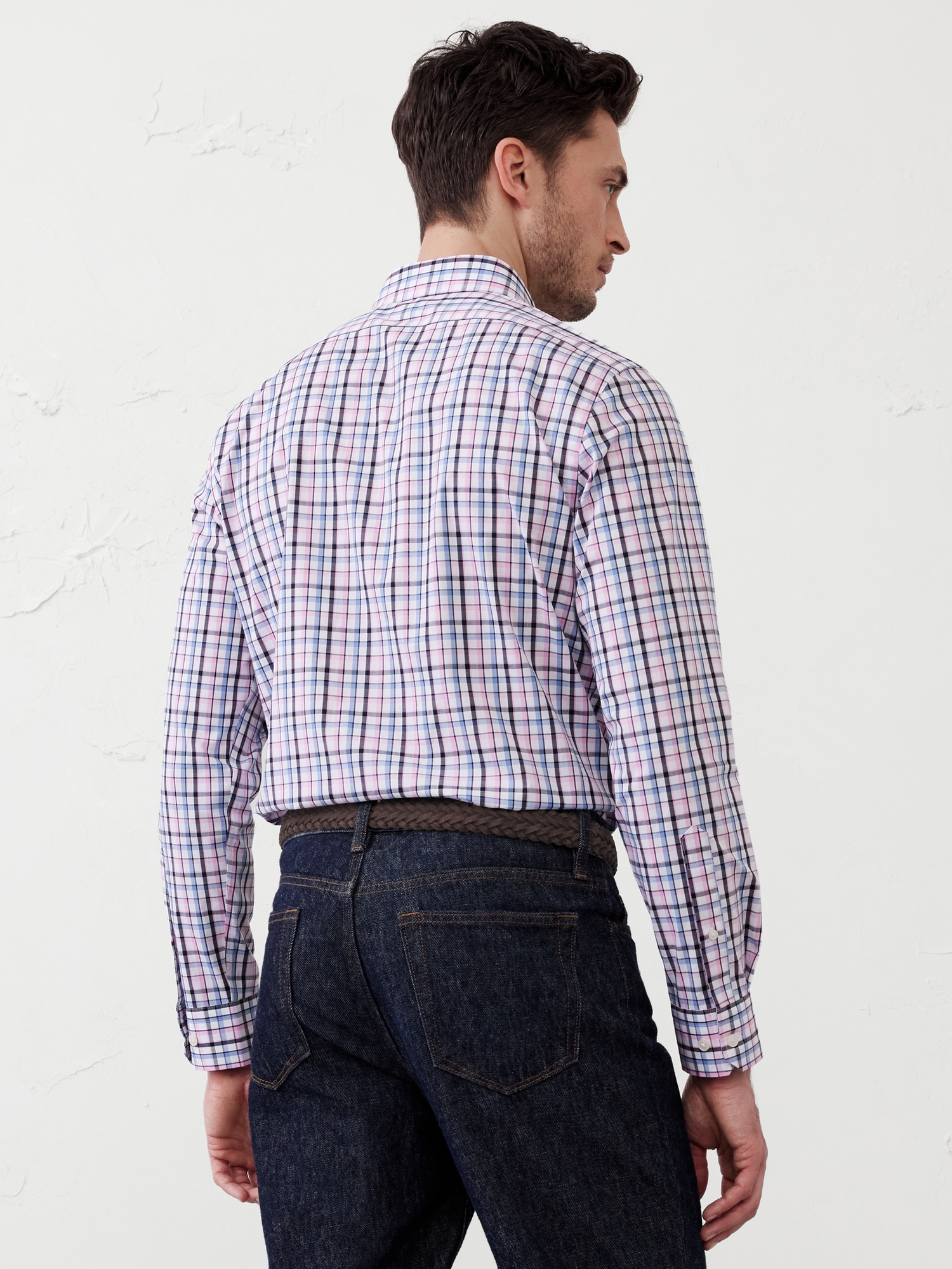 Image number 5 showing, Slim Untucked Dress Shirt