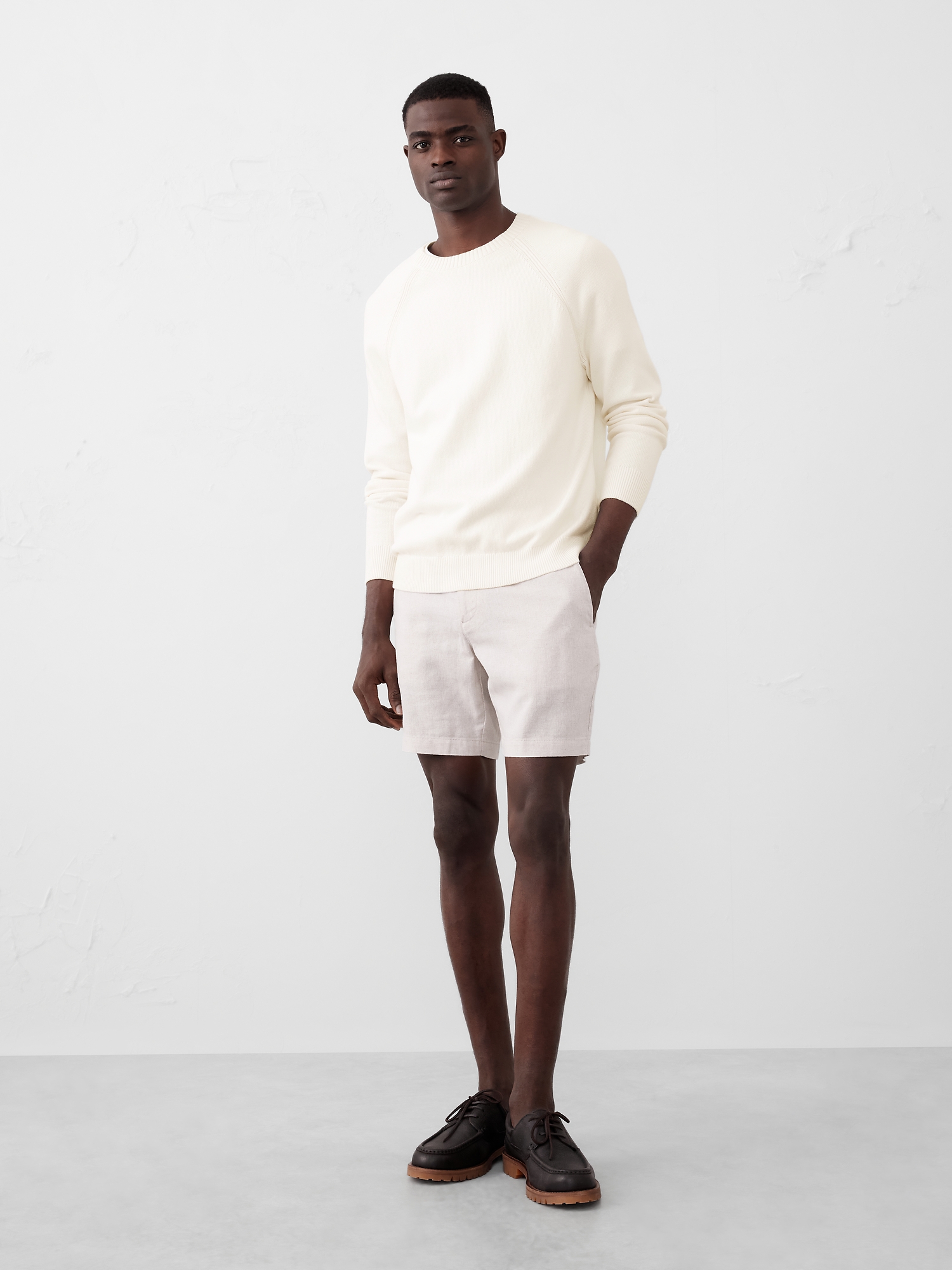 Image number 1 showing, Soft Crew-Neck Sweater