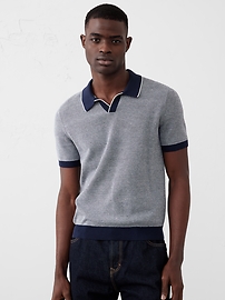 トップス ovy Standard Seed Stitch Polo Size XL Standard Seed Stitch Polo | OVY
