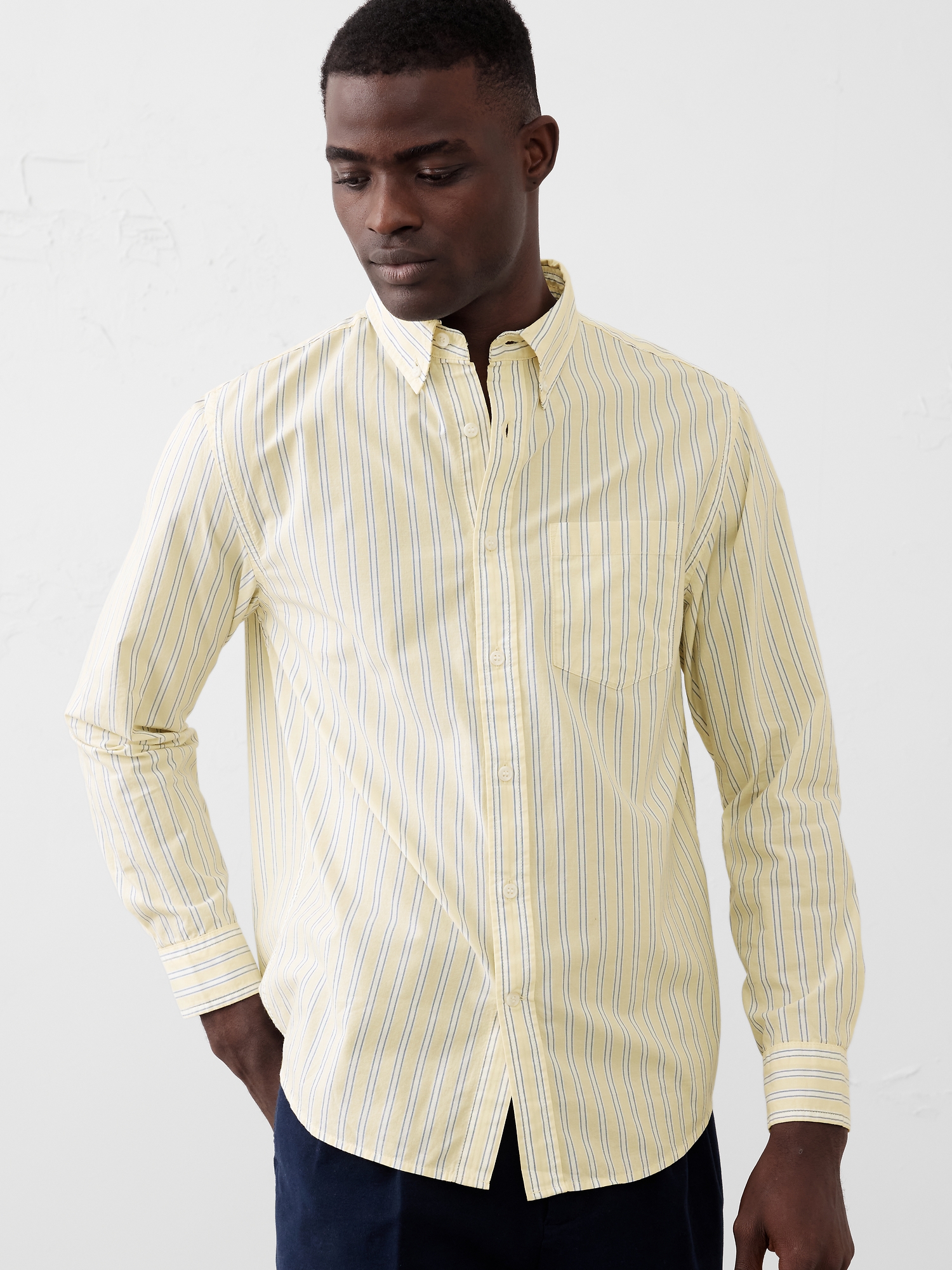 Slim Softwash Cotton Shirt