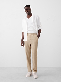 Athletic Linen-Blend Pant | Banana Republic Factory