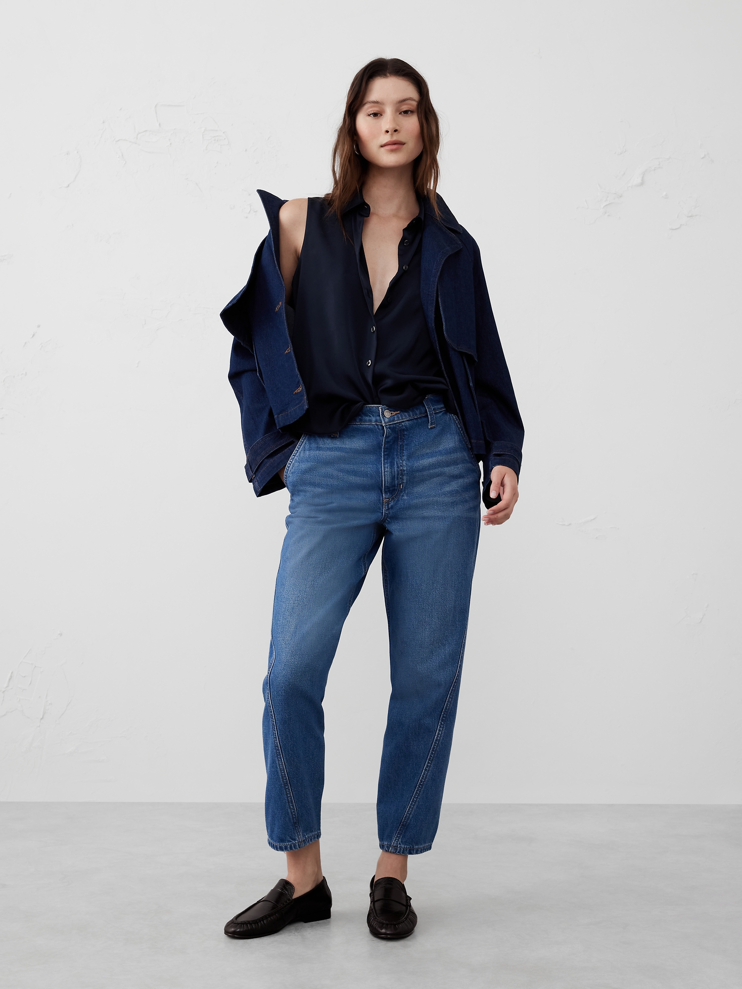 Image number 3 showing, Silky Collared Top