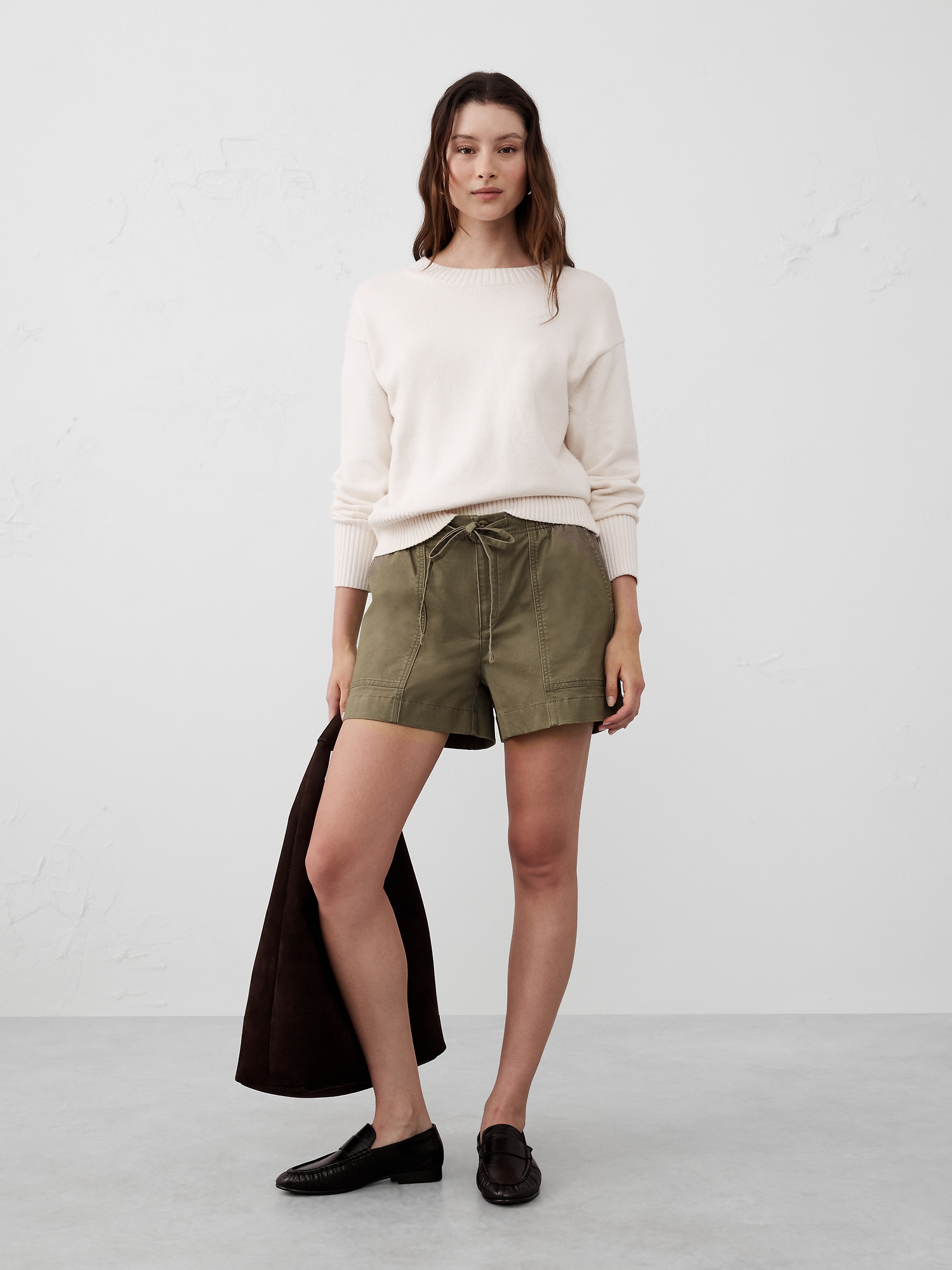 Pull-On Chino Short