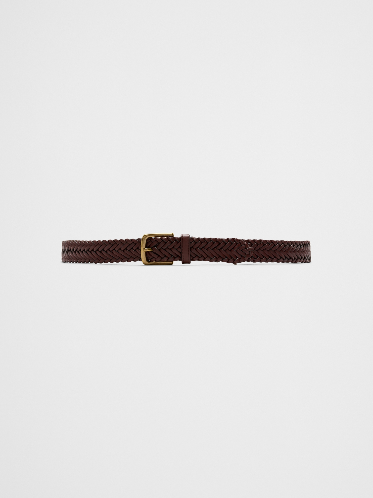 Braided Leather Belt