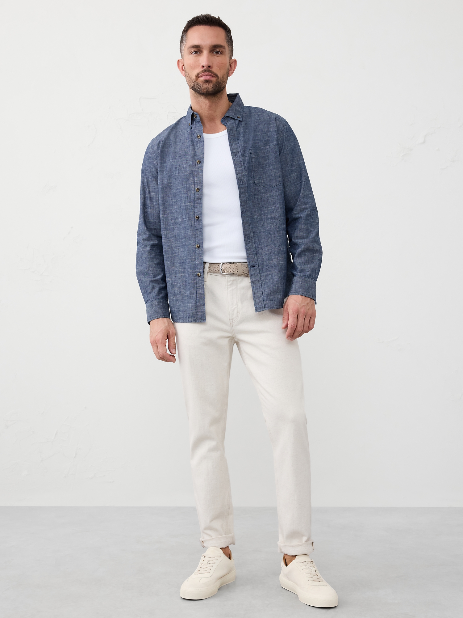 Slim Cotton Shirt