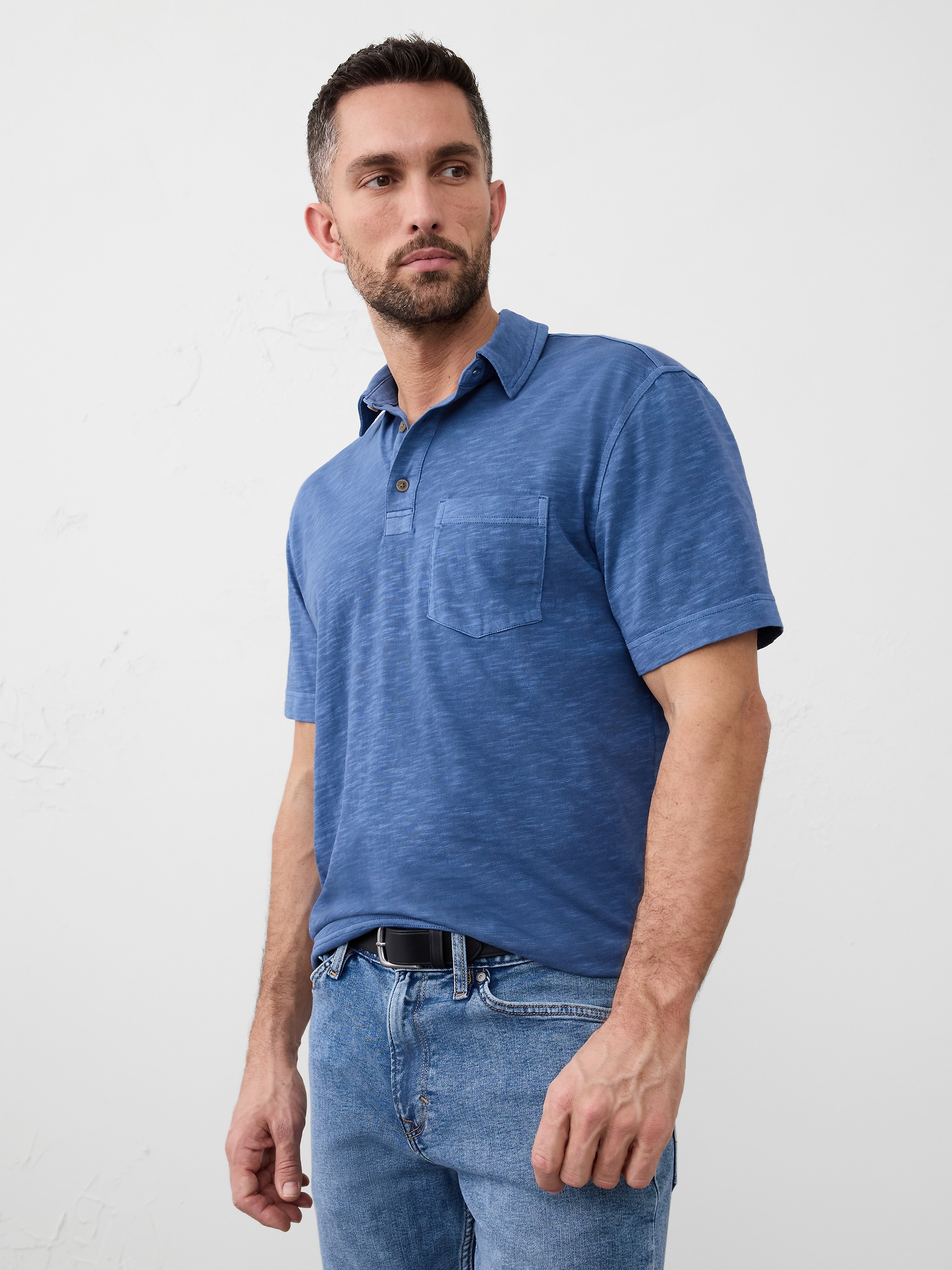 Vintage Slub Polo