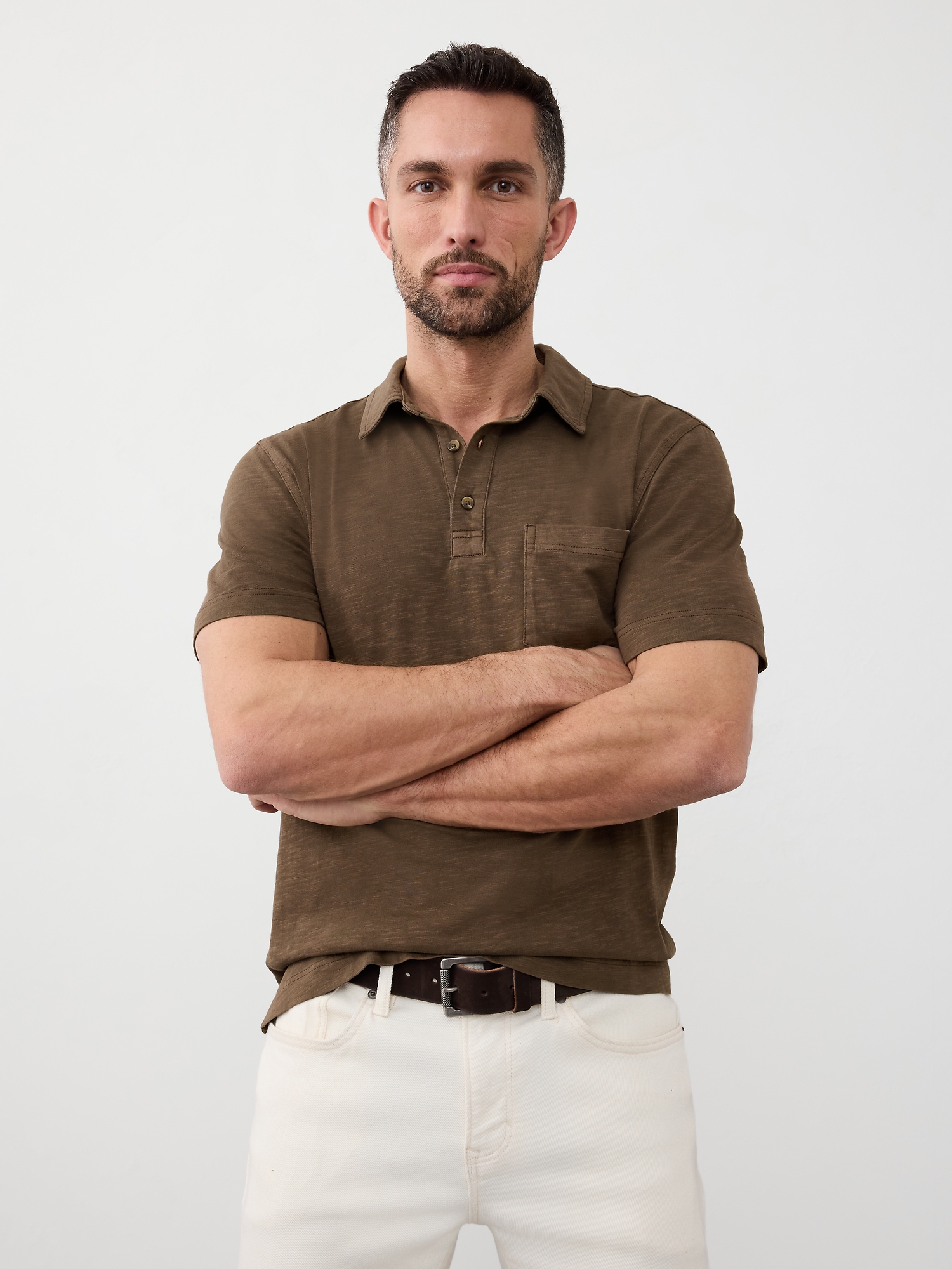 Vintage Slub Polo