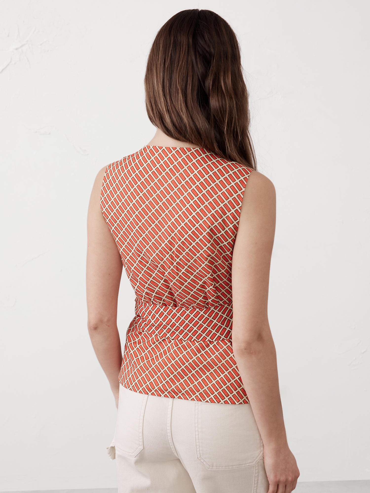 Wrapped Voile Top