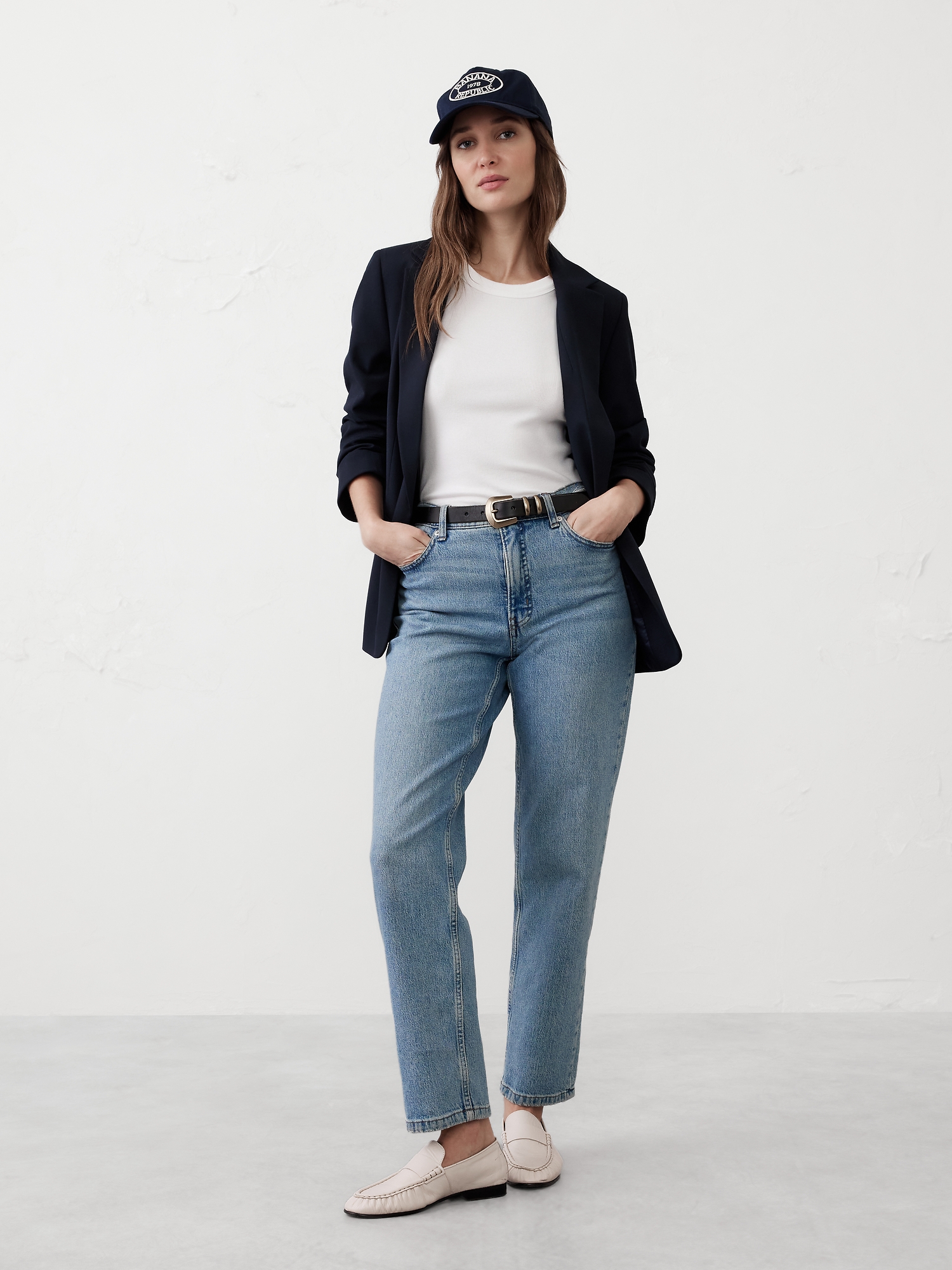 Hayden Blazer - Preppy Navy