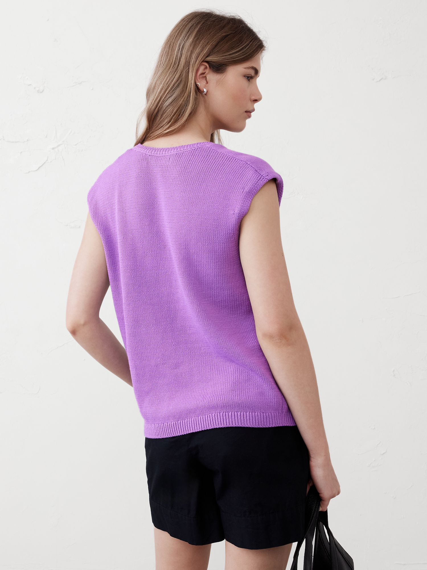 Scoop-Neck Pullover Sweater