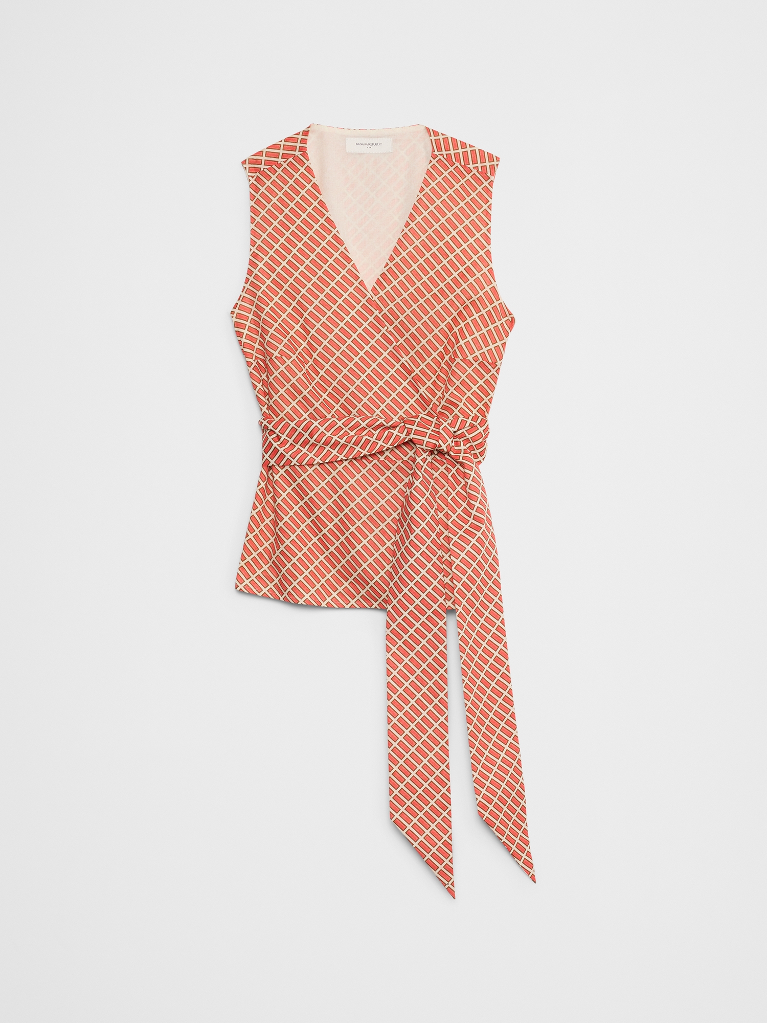 Wrapped Voile Top