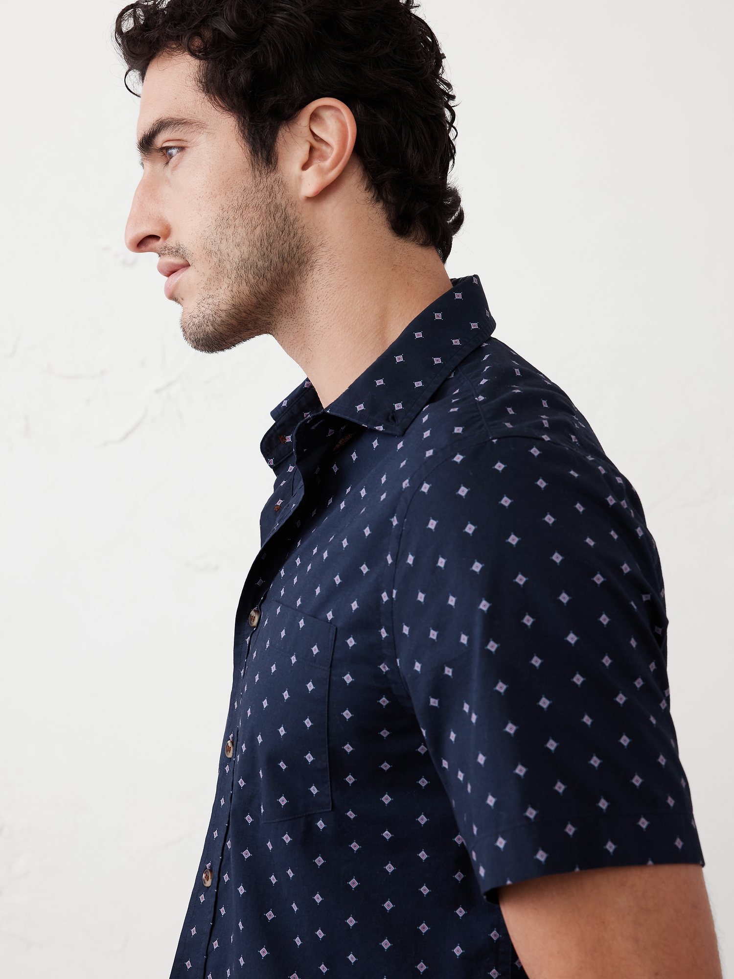 Slim Softwash Cotton Shirt