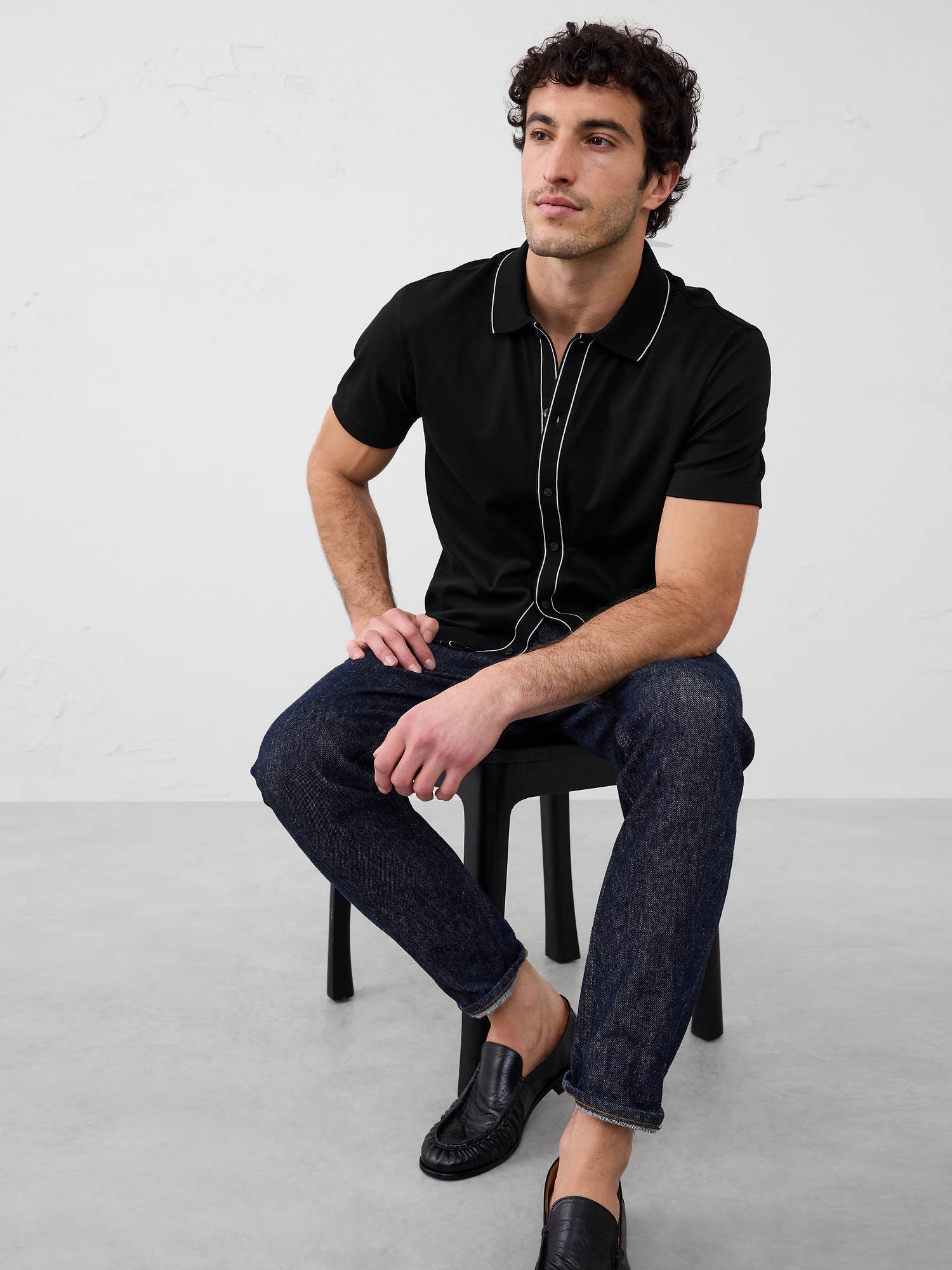 Image number 3 showing, Luxe Touch Polo