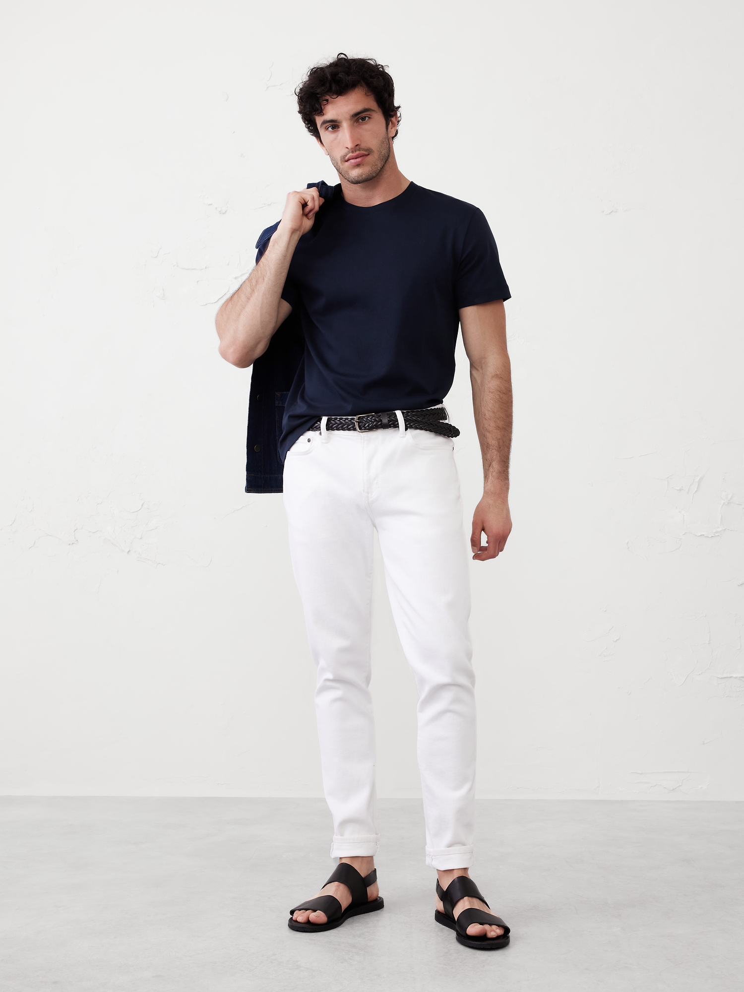 Image number 1 showing, Luxe Touch Crew-Neck T-Shirt