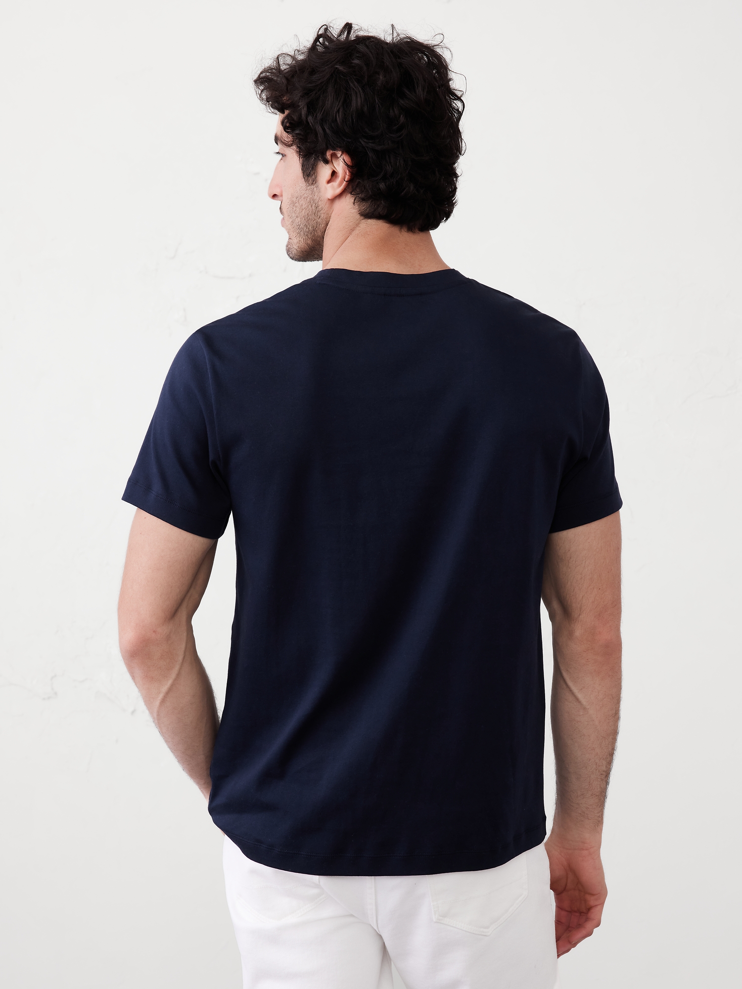 Image number 2 showing, Luxe Touch Crew-Neck T-Shirt