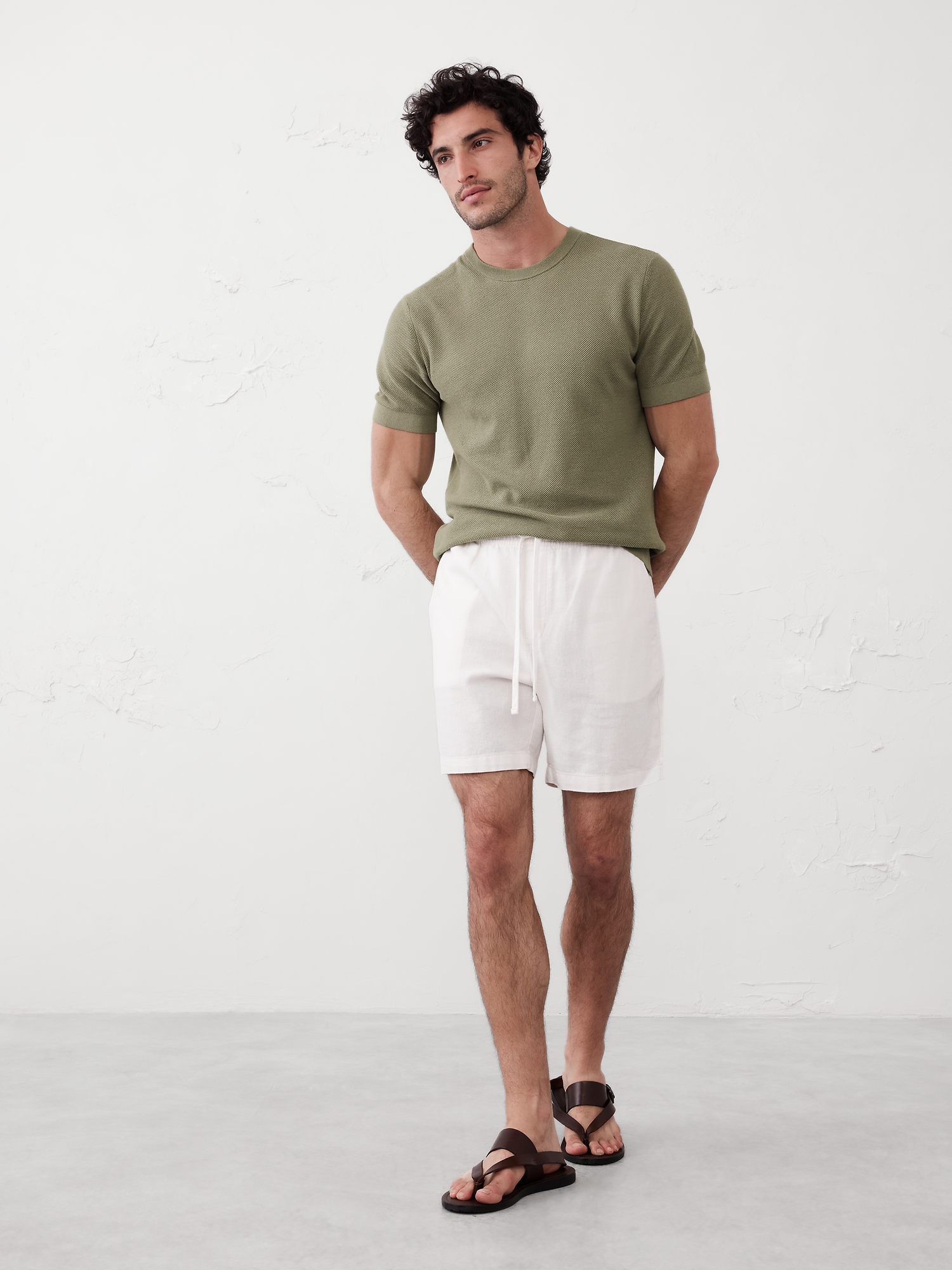 Textured Sweater T-Shirt