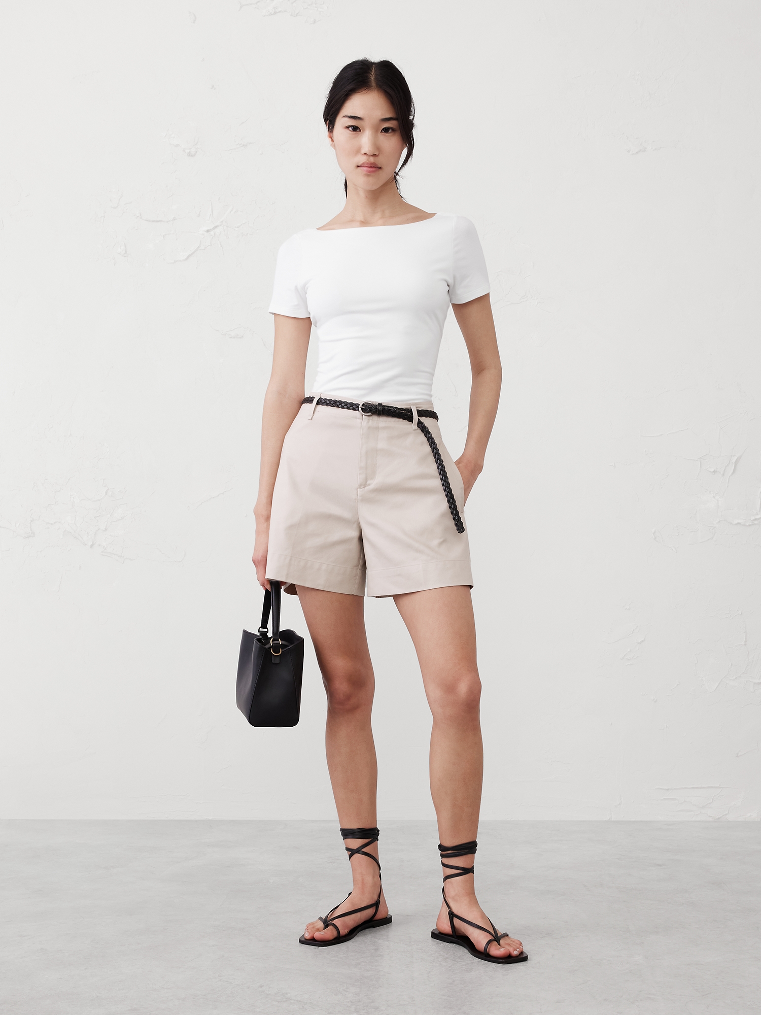 Image number 1 showing, Soft Stretch Open-Back Top