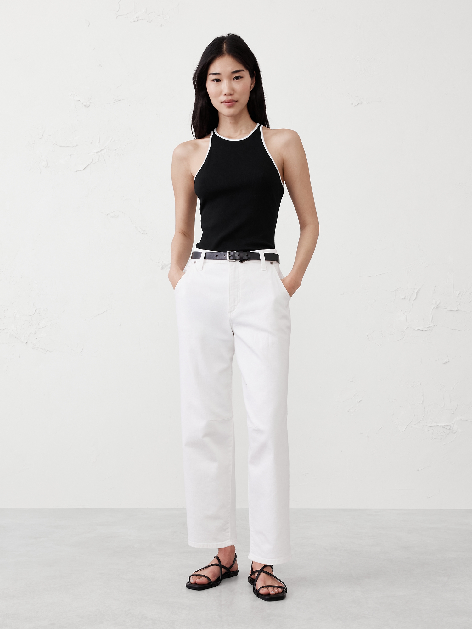 Ribbed Modern Tank