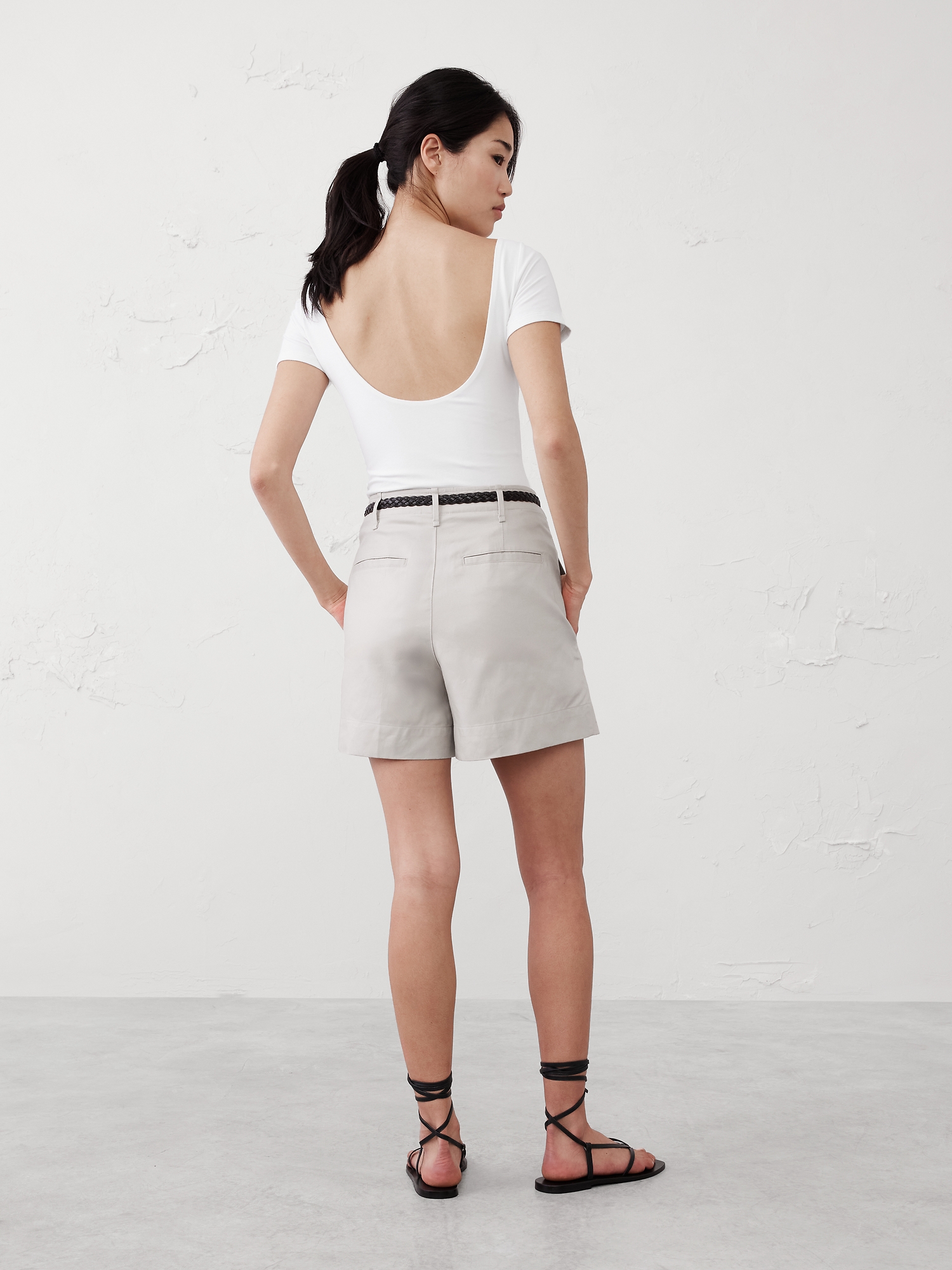 Image number 2 showing, Soft Stretch Open-Back Top