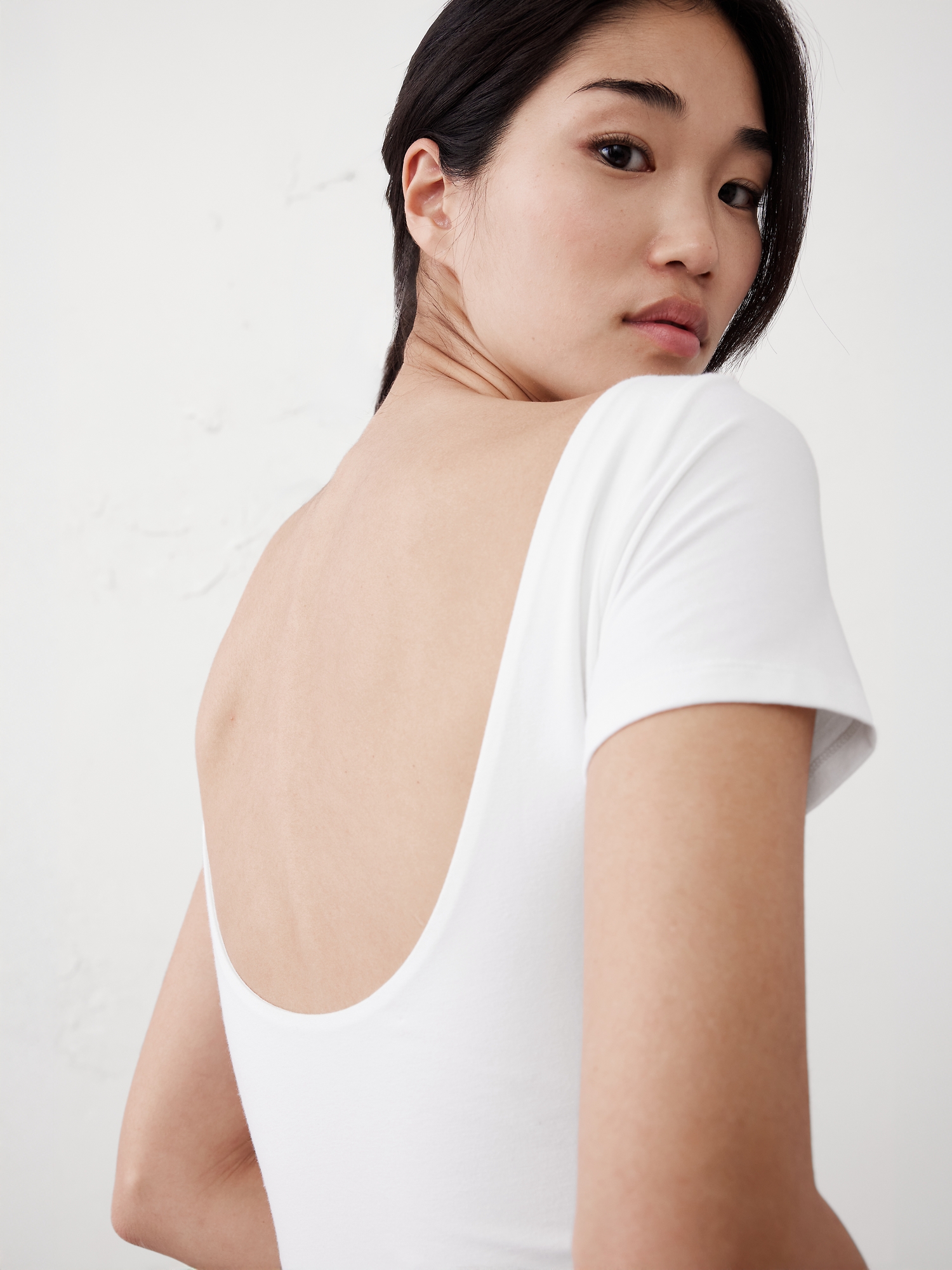 Image number 3 showing, Soft Stretch Open-Back Top