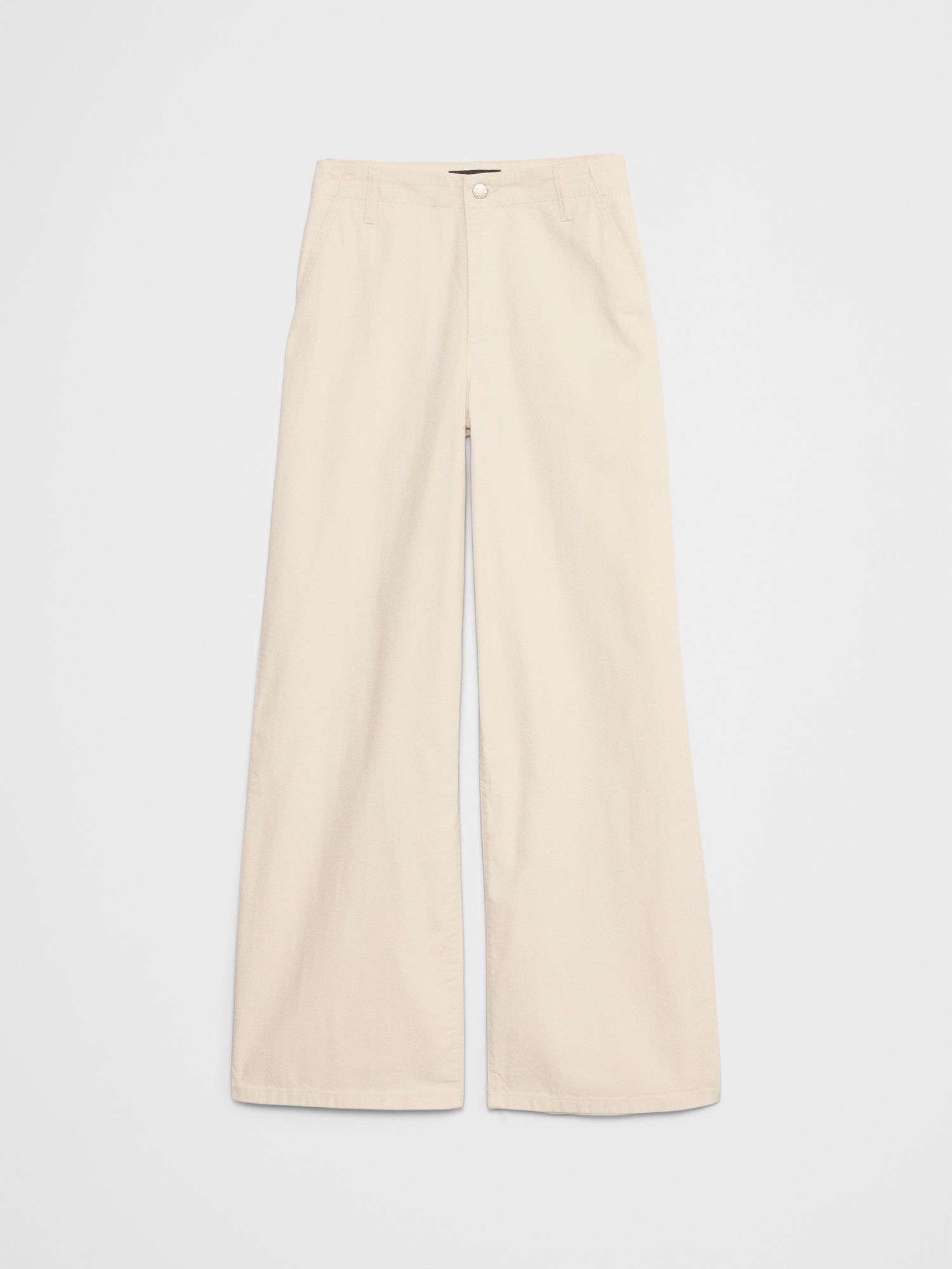 Wide-Leg High-Rise Summerweight Jean