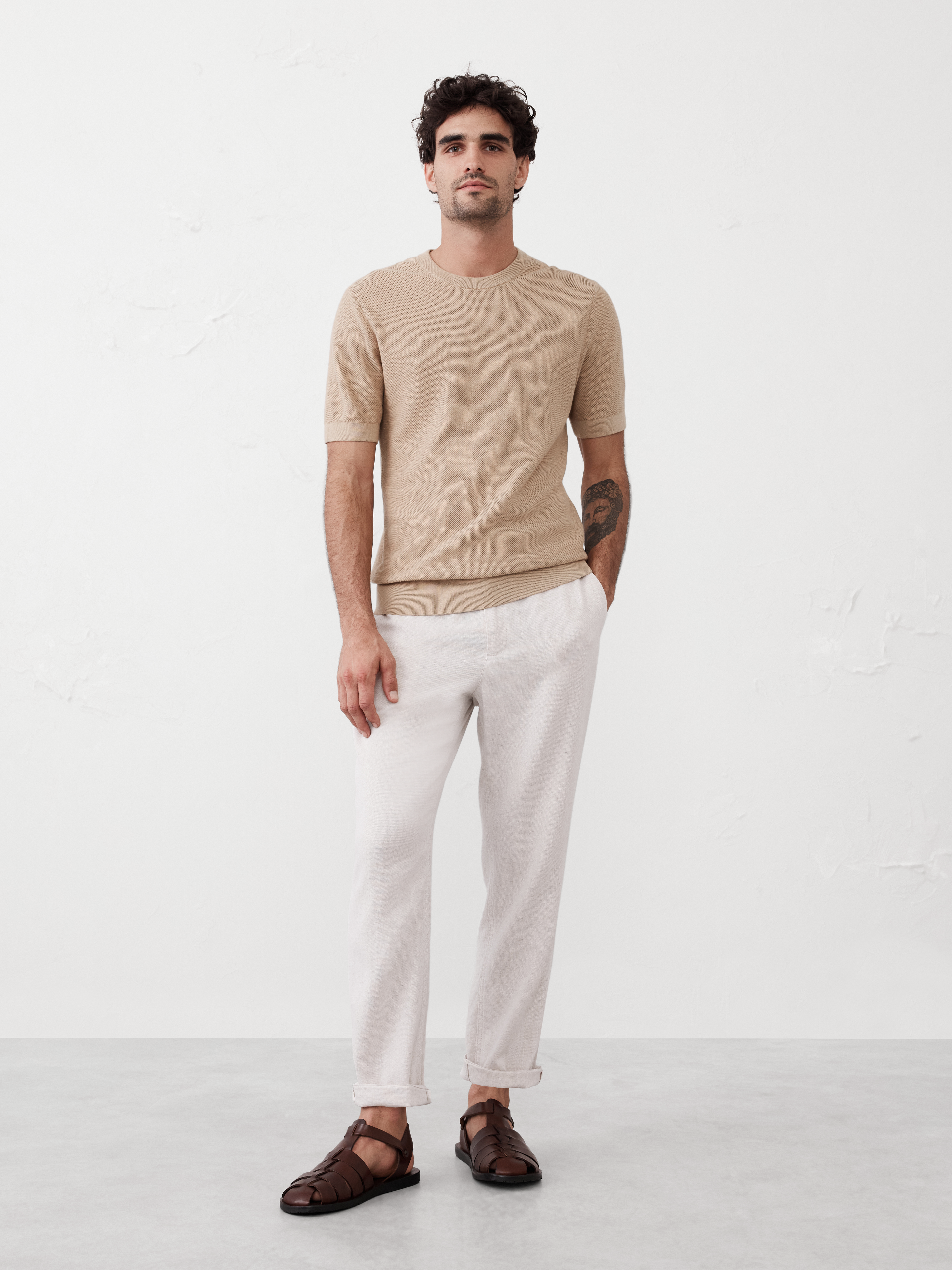 Textured Sweater T-Shirt | Banana Republic Factory